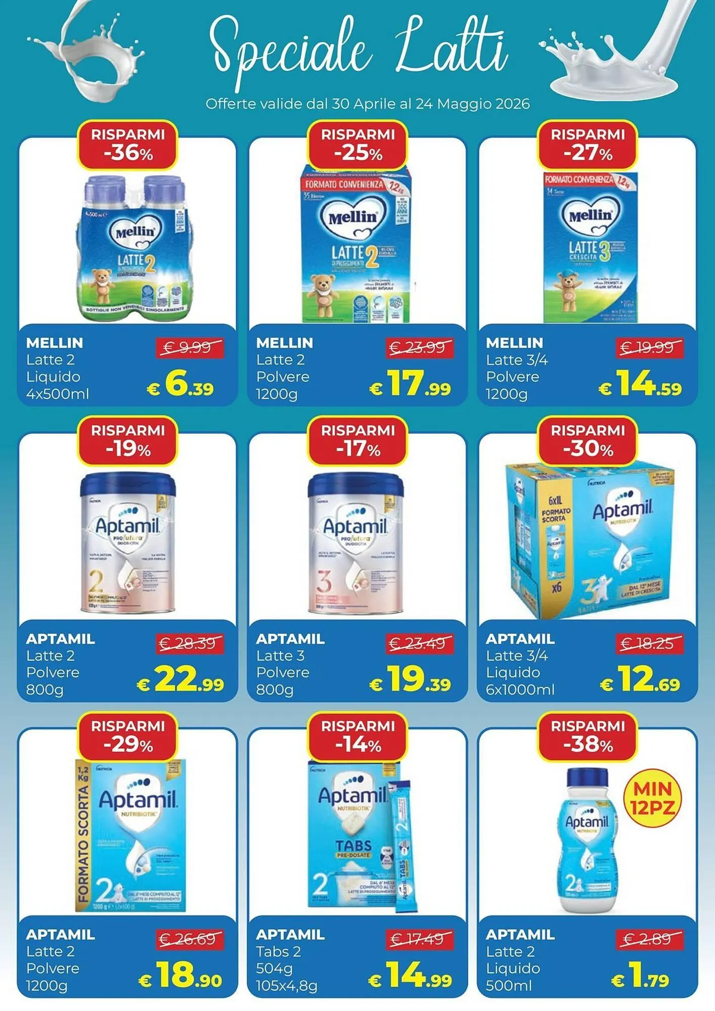 Volantino Ideal Bimbo da 30 aprile a 24 maggio di 2026 - Pagina del volantino 16