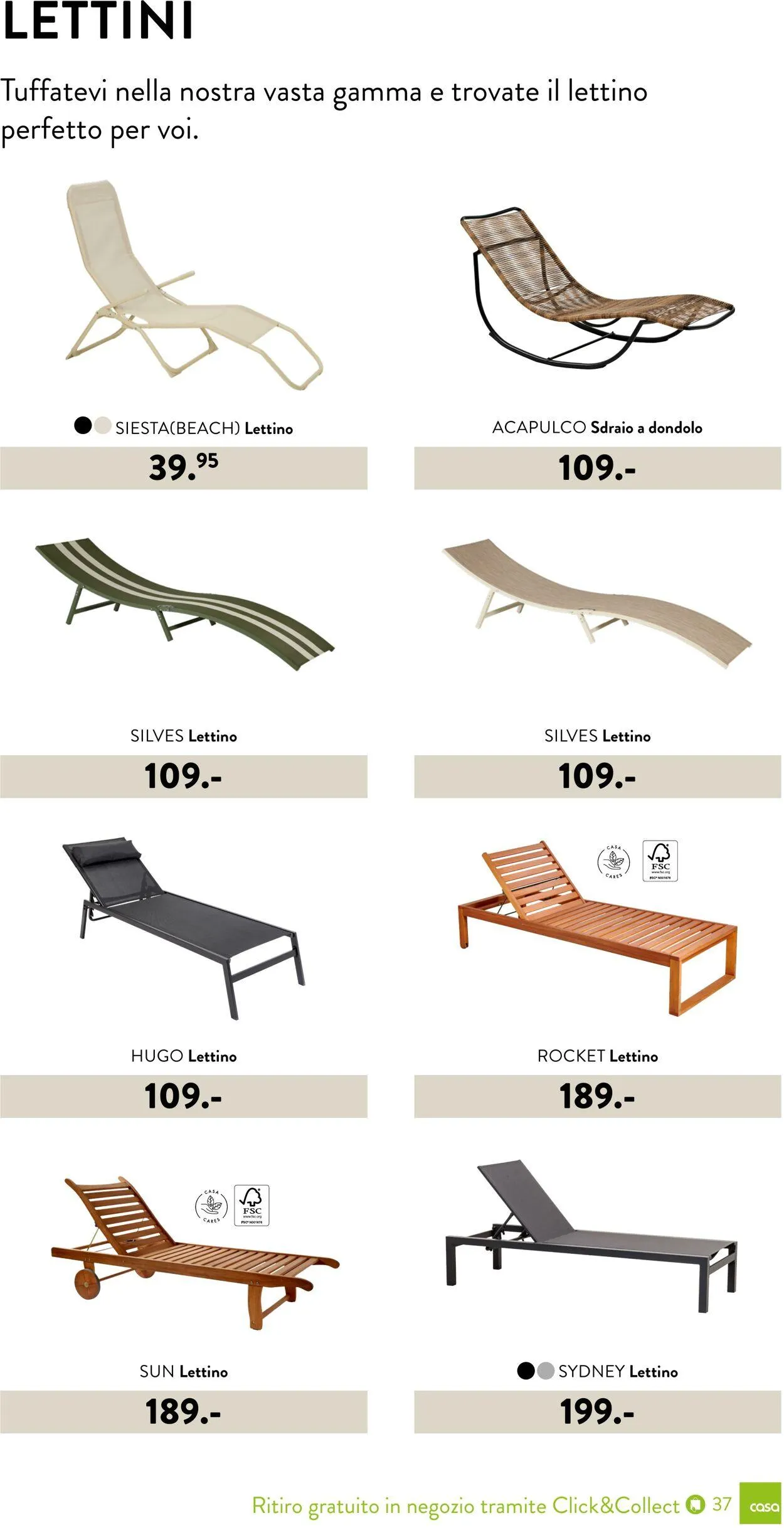 Casa Volantino attuale da 3 marzo a 17 marzo di 2025 - Pagina del volantino 37