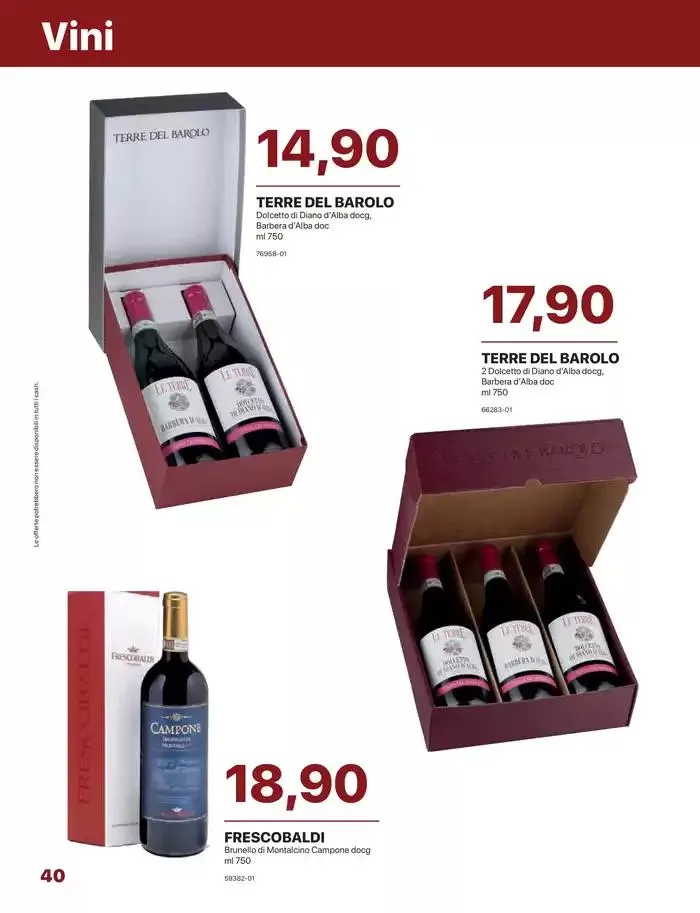 Catalogo di Natale da 5 novembre a 25 dicembre di 2024 - Pagina del volantino 40