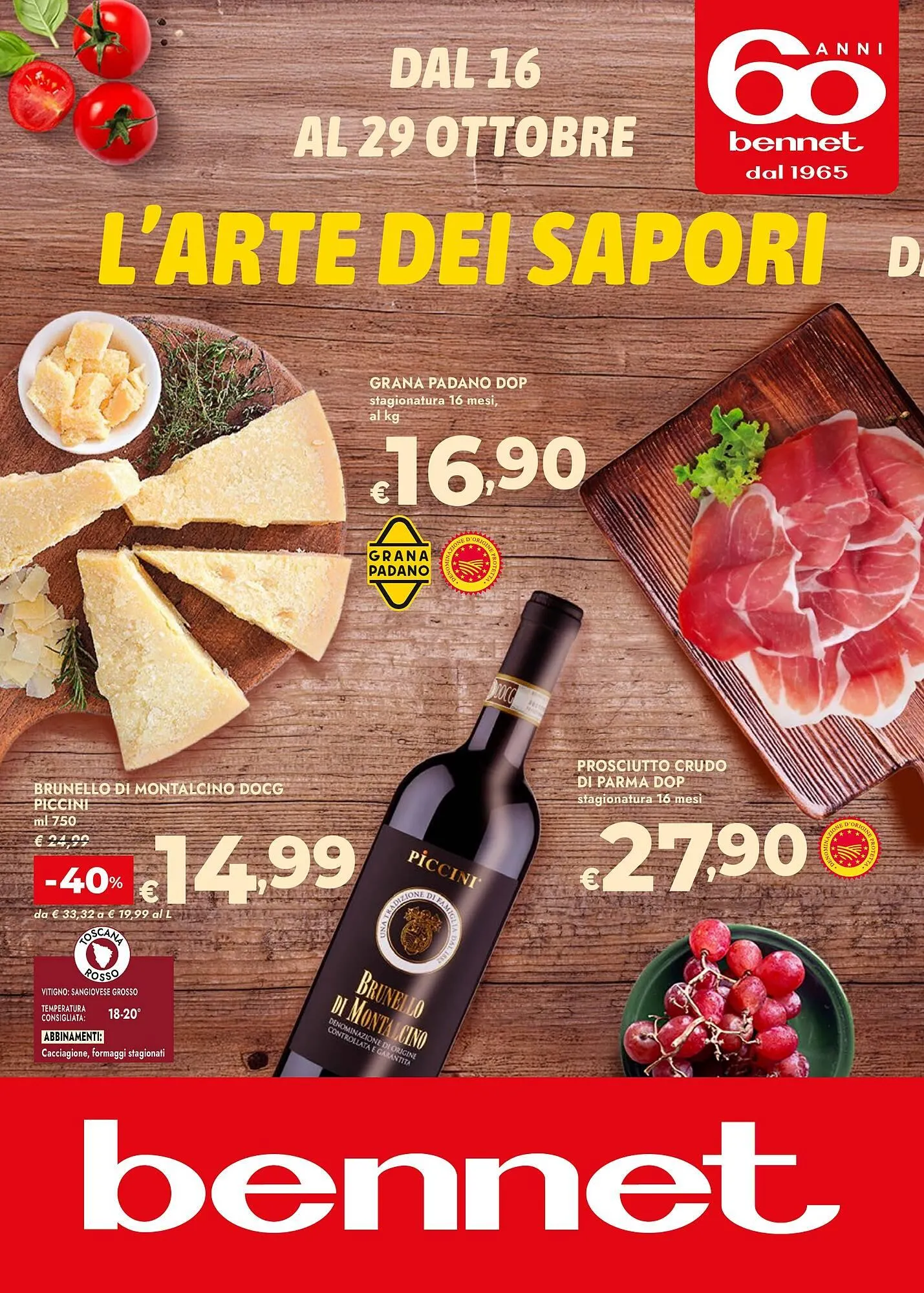 Volantino Bennet da 16 ottobre a 29 ottobre di 2025 - Pagina del volantino 1