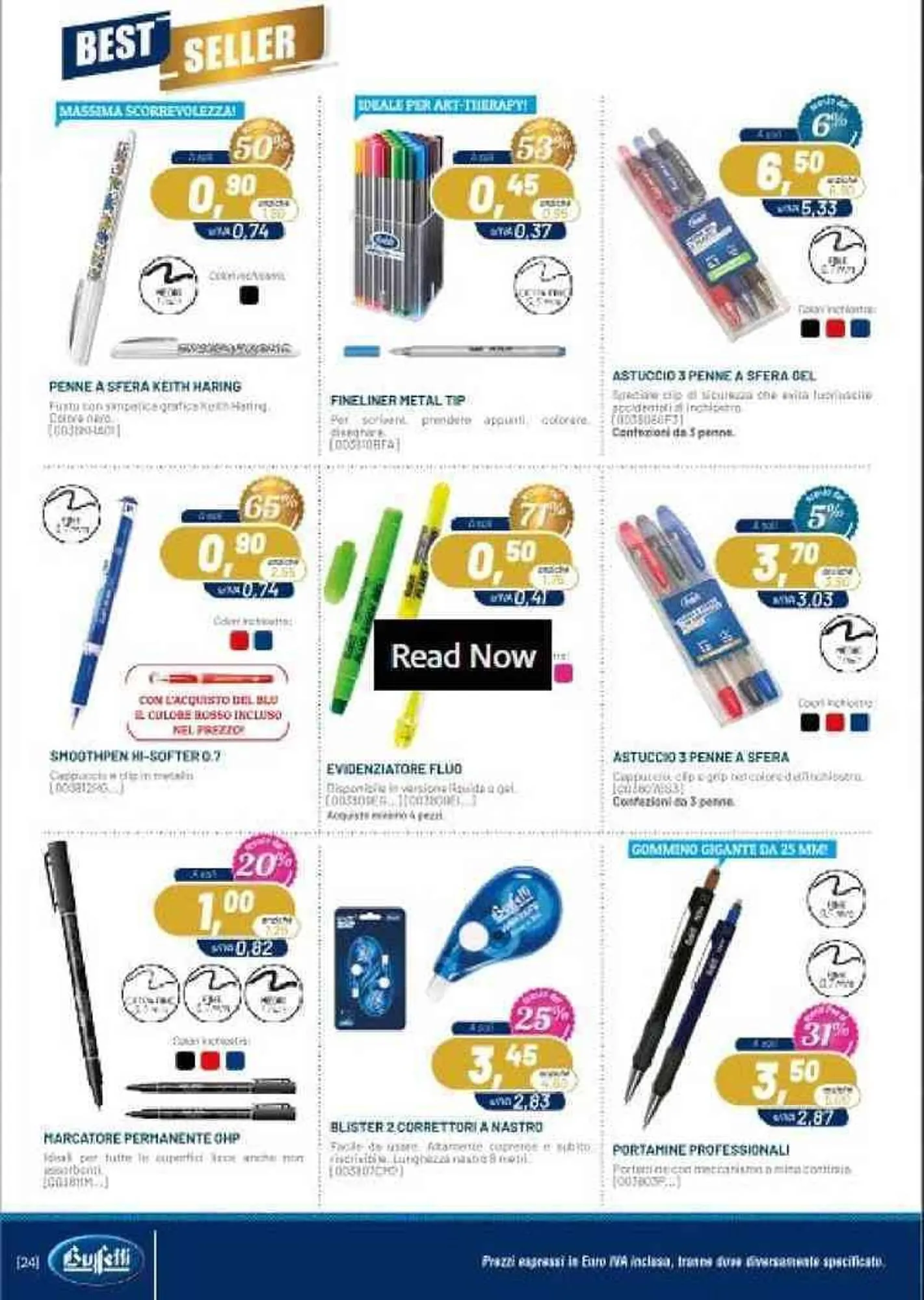 Volantino Buffetti da 7 novembre a 31 dicembre di 2023 - Pagina del volantino 24