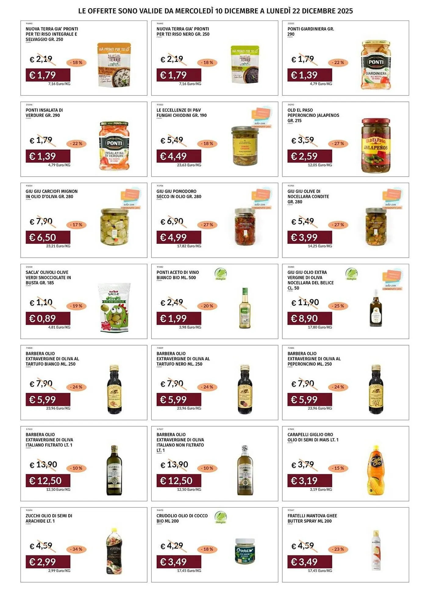 Volantino Prezzemolo e Vitale da 11 dicembre a 22 dicembre di 2025 - Pagina del volantino 37