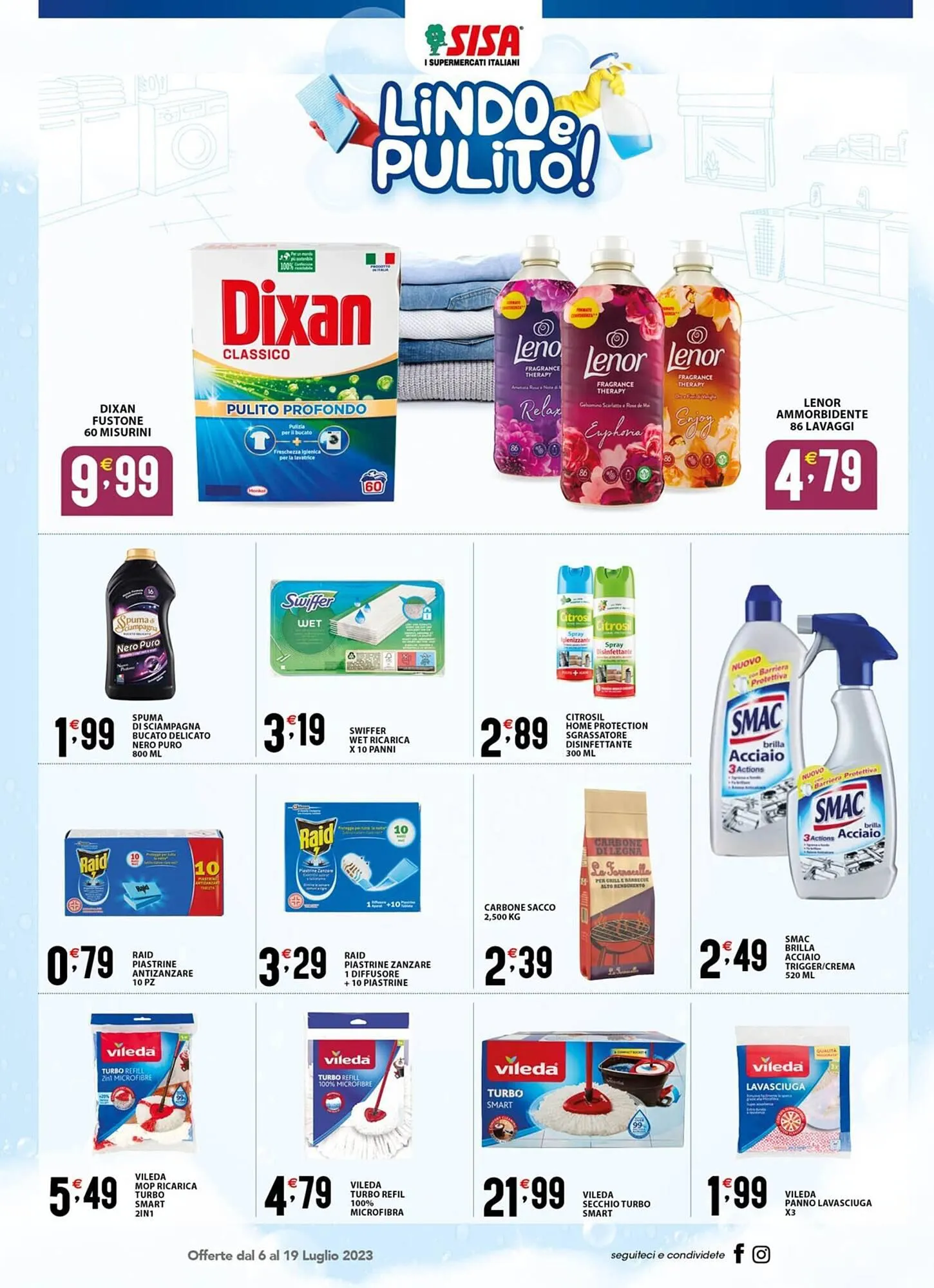 Volantino Sisa da 6 luglio a 19 luglio di 2023 - Pagina del volantino 23
