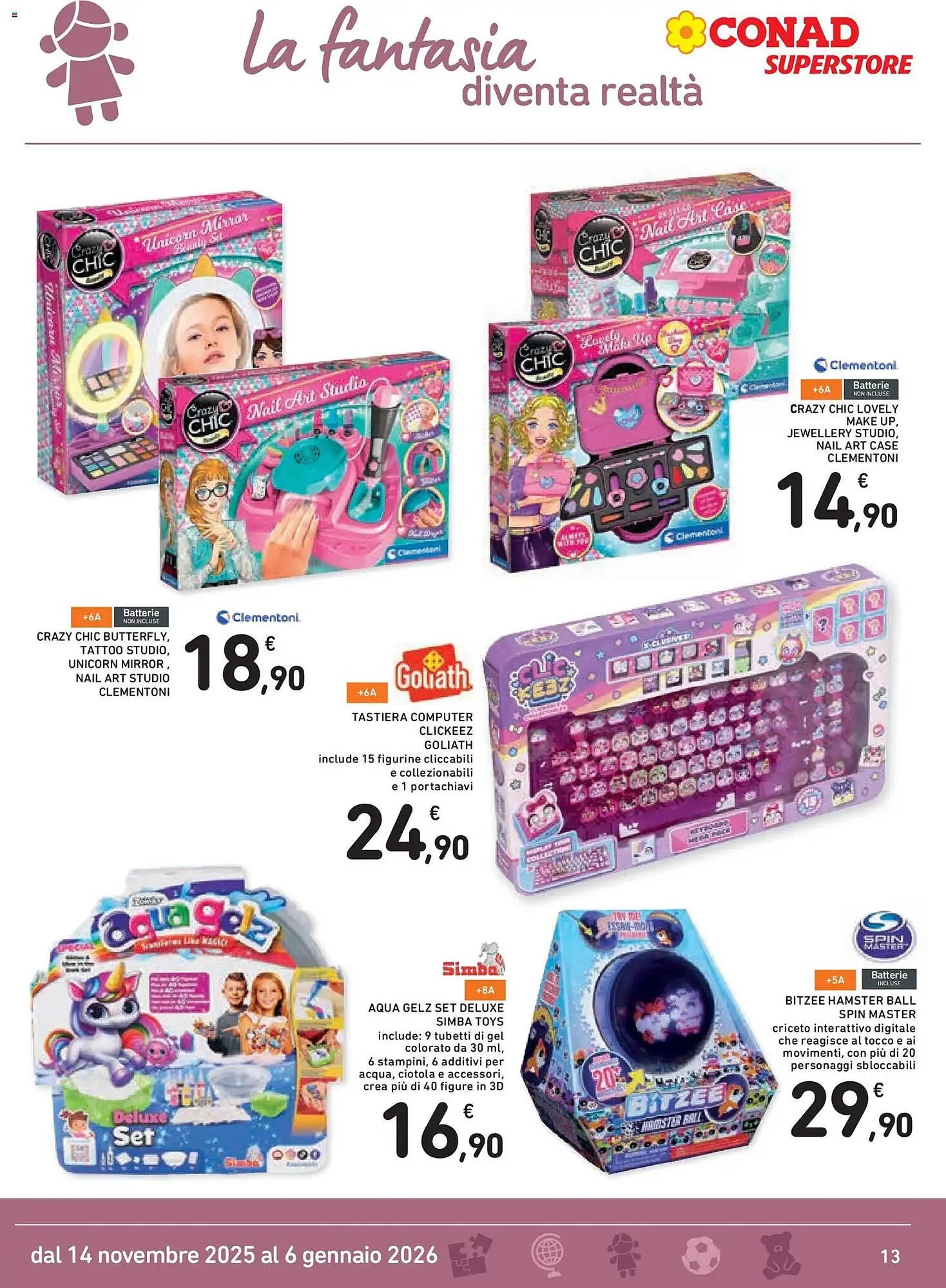 Volantino Conad da 14 novembre a 6 gennaio di 2026 - Pagina del volantino 13
