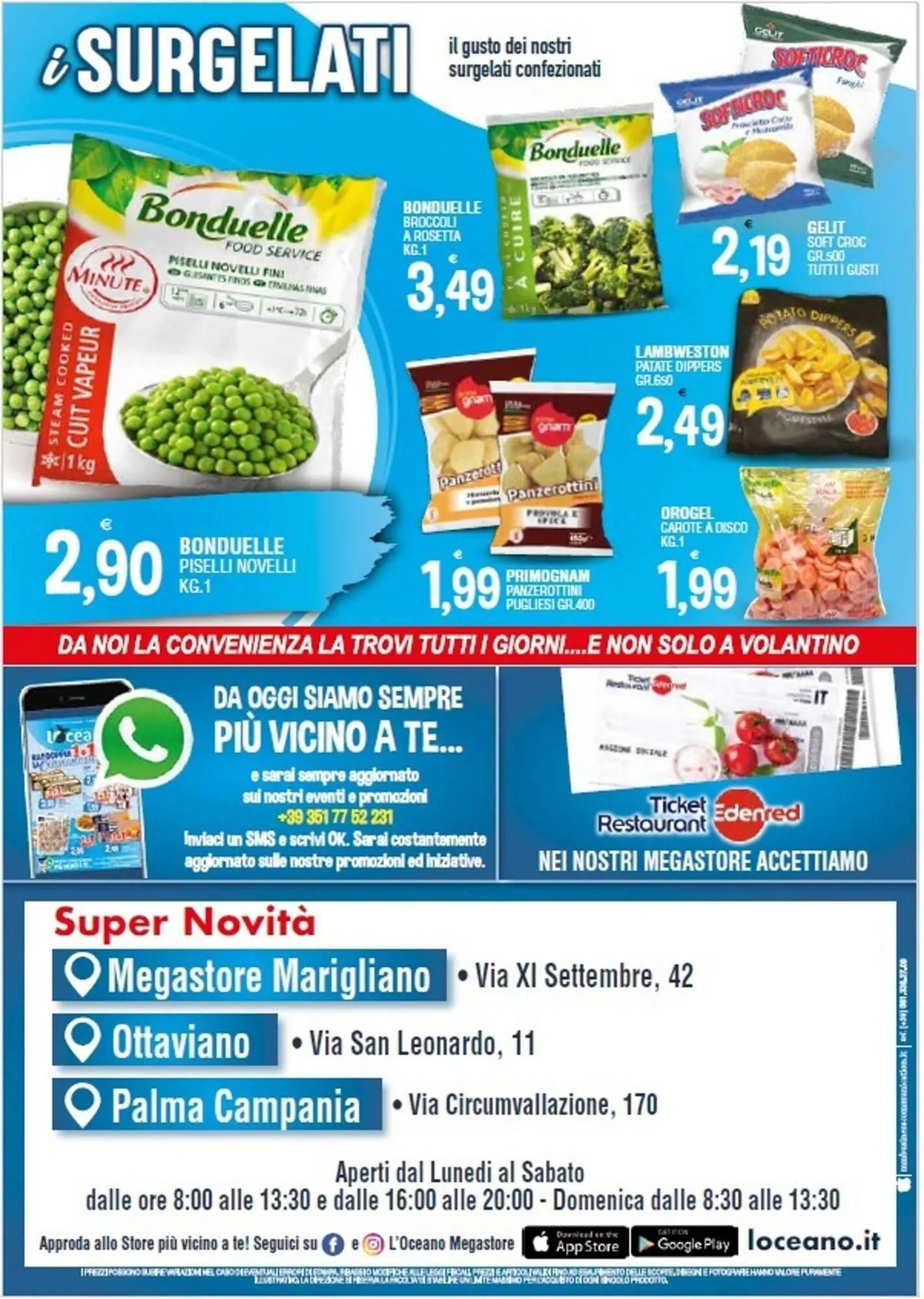 Volantino Oceano Surgelati da 9 maggio a 19 maggio di 2024 - Pagina del volantino 8