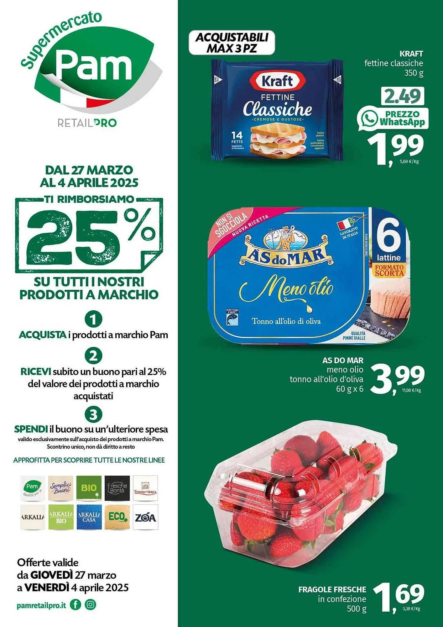Volantino Pam da 27 marzo a 4 aprile di 2025 - Pagina del volantino 1