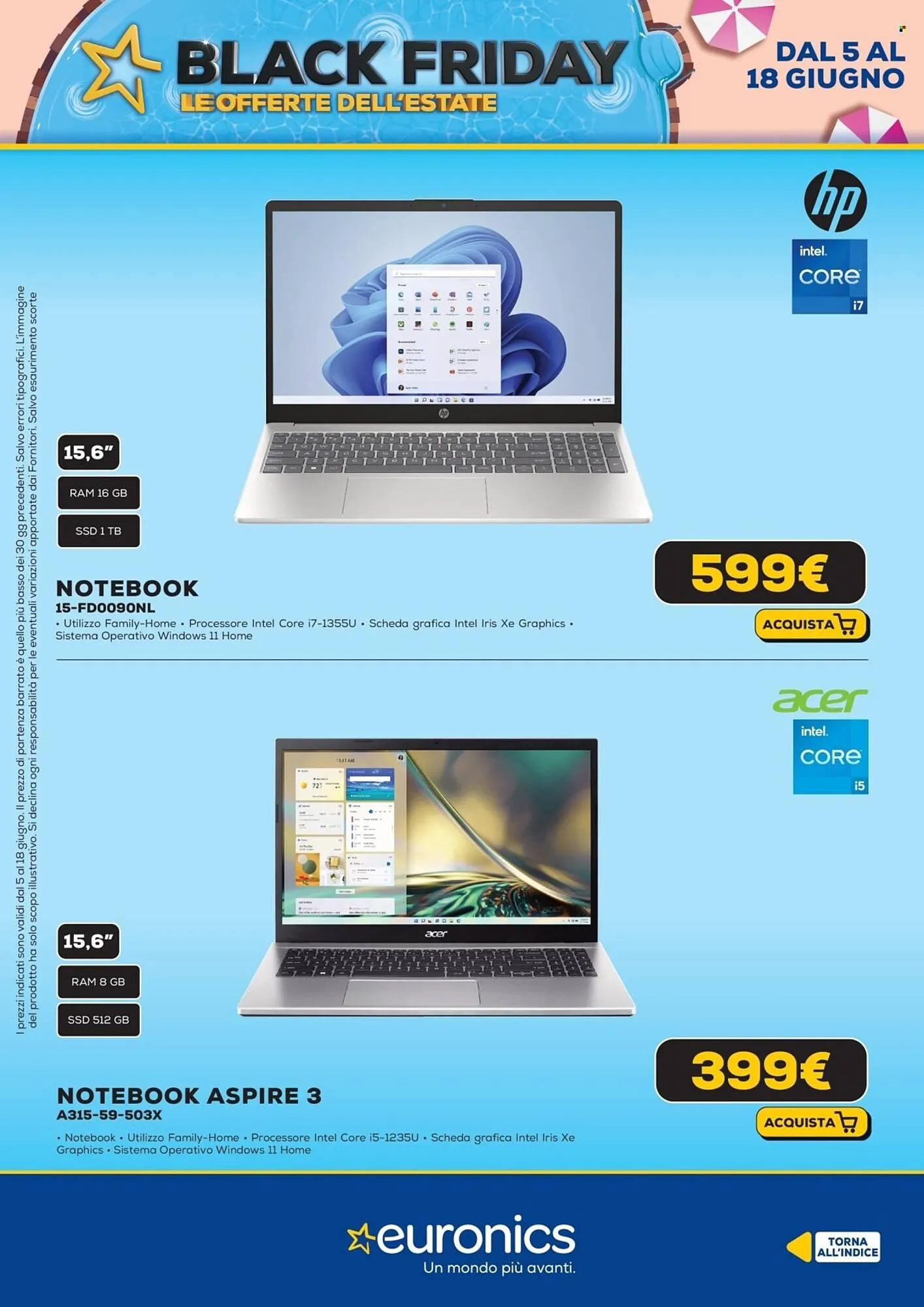 Volantino Euronics da 5 giugno a 18 giugno di 2025 - Pagina del volantino 15