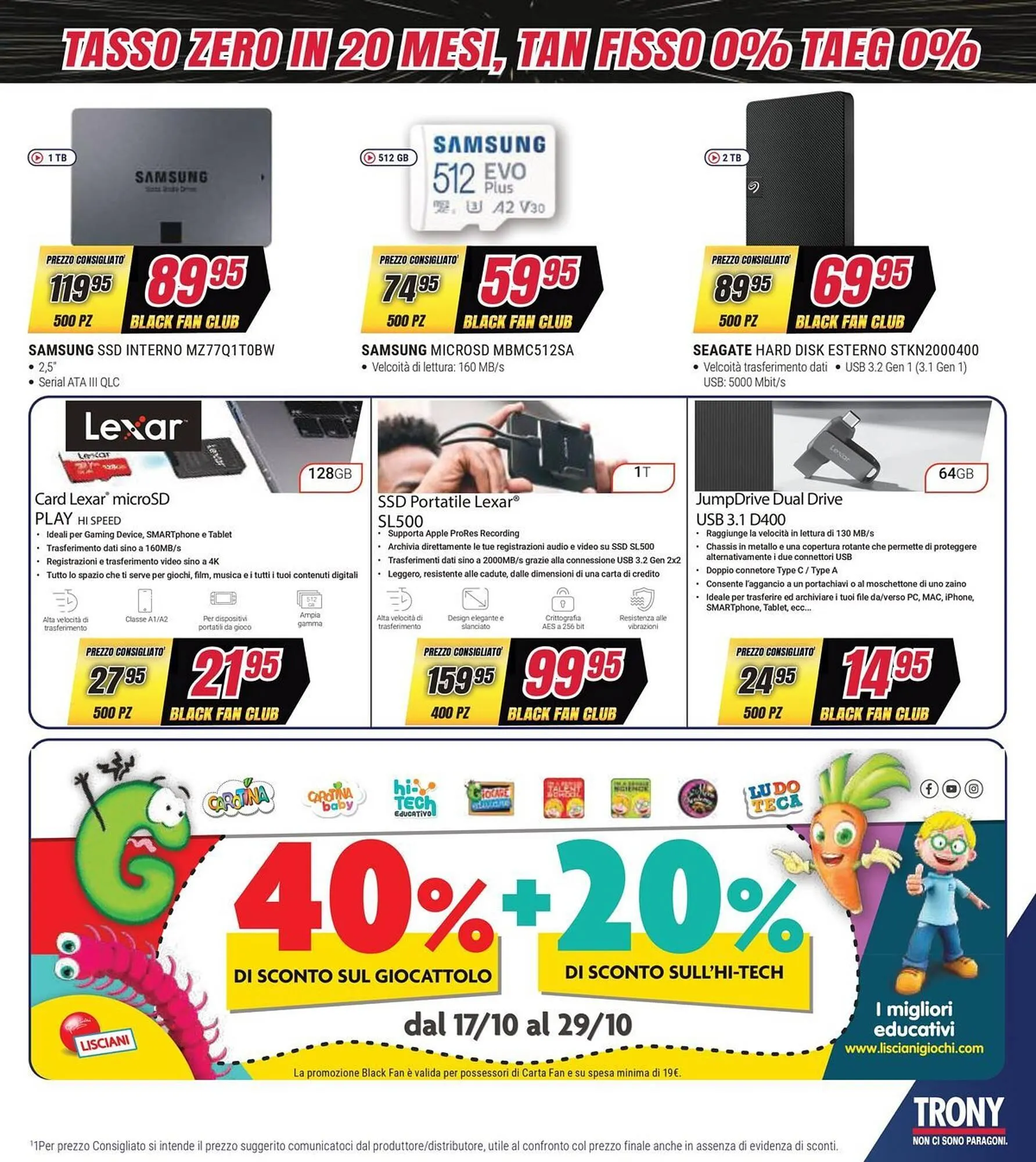 Volantino Trony da 17 ottobre a 29 ottobre di 2025 - Pagina del volantino 18