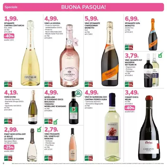 Pasqua da 8 aprile a 20 aprile di 2025 - Pagina del volantino 6