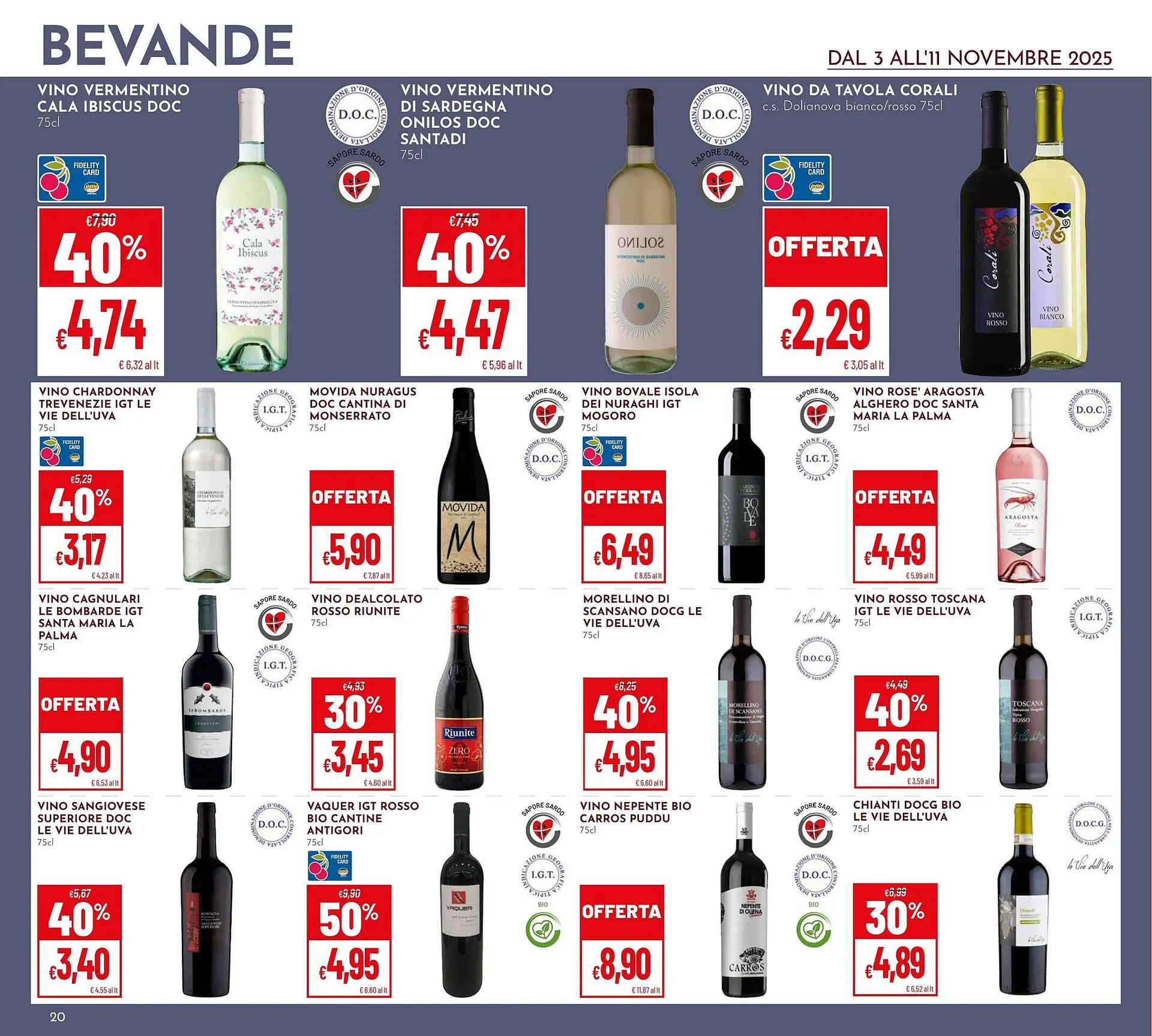 Volantino Pan da 3 novembre a 11 novembre di 2025 - Pagina del volantino 20