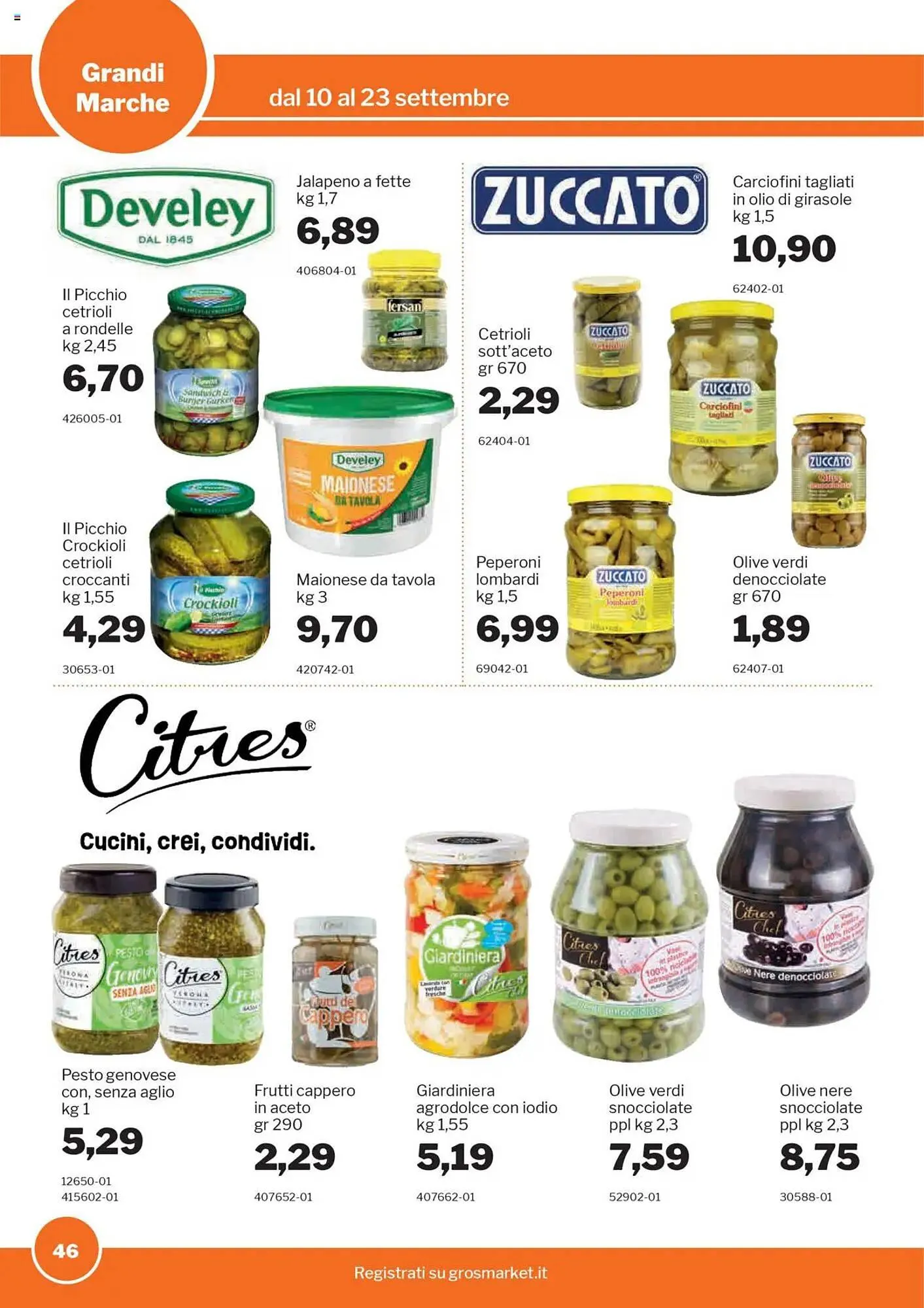 Volantino GrosMarket da 10 settembre a 23 settembre di 2025 - Pagina del volantino 46