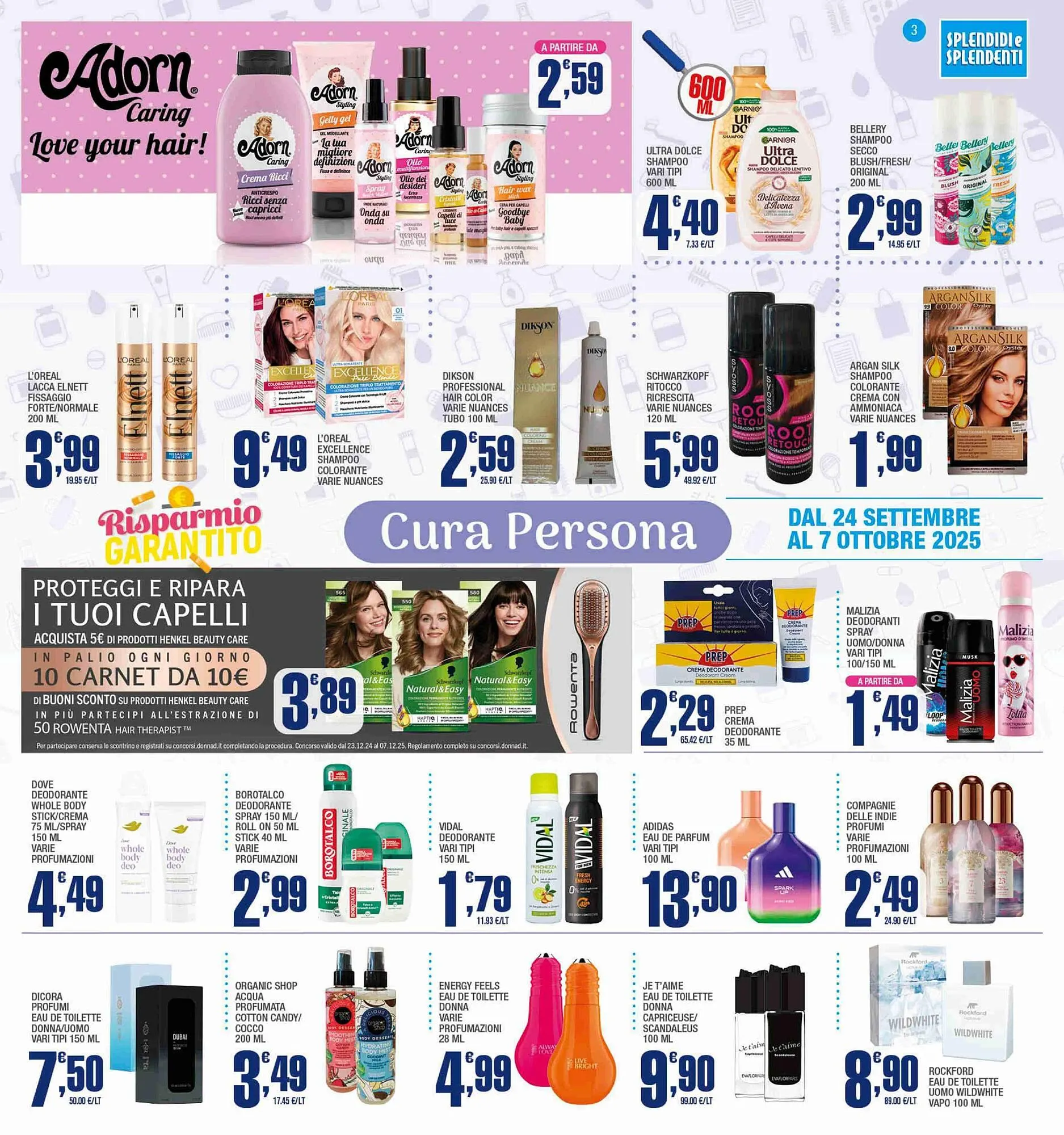 Volantino Splendidi e Splendenti da 24 settembre a 7 ottobre di 2025 - Pagina del volantino 3