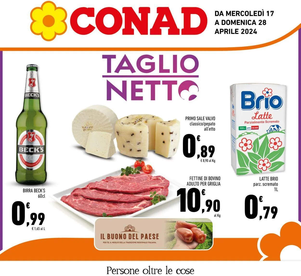 Conad - Palermo Volantino attuale da 17 aprile a 28 aprile di 2024 - Pagina del volantino 1