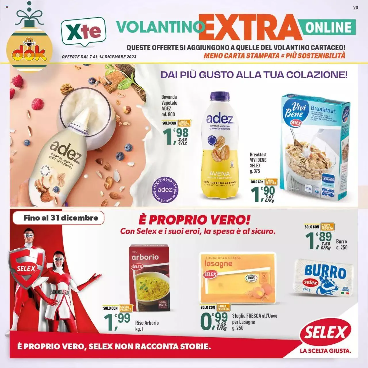 Volantino DOK da 7 dicembre a 14 dicembre di 2023 - Pagina del volantino 20