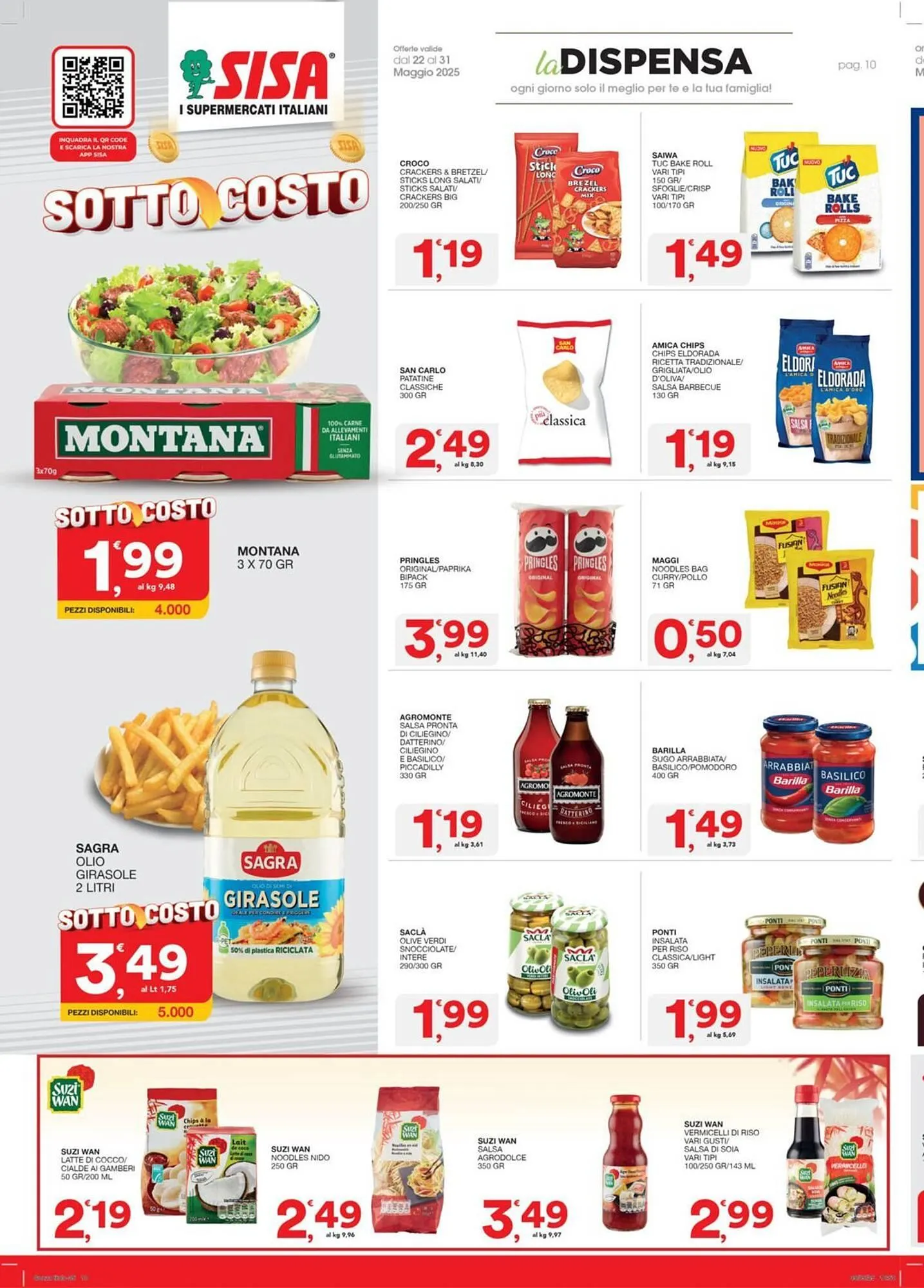 Volantino Sisa da 22 maggio a 31 maggio di 2025 - Pagina del volantino 10