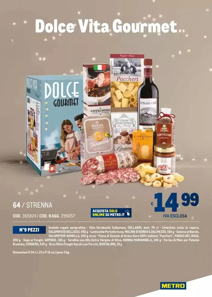 Cesti di Natale Ridotto da 4 novembre a 31 dicembre di 2024 - Pagina del volantino 49