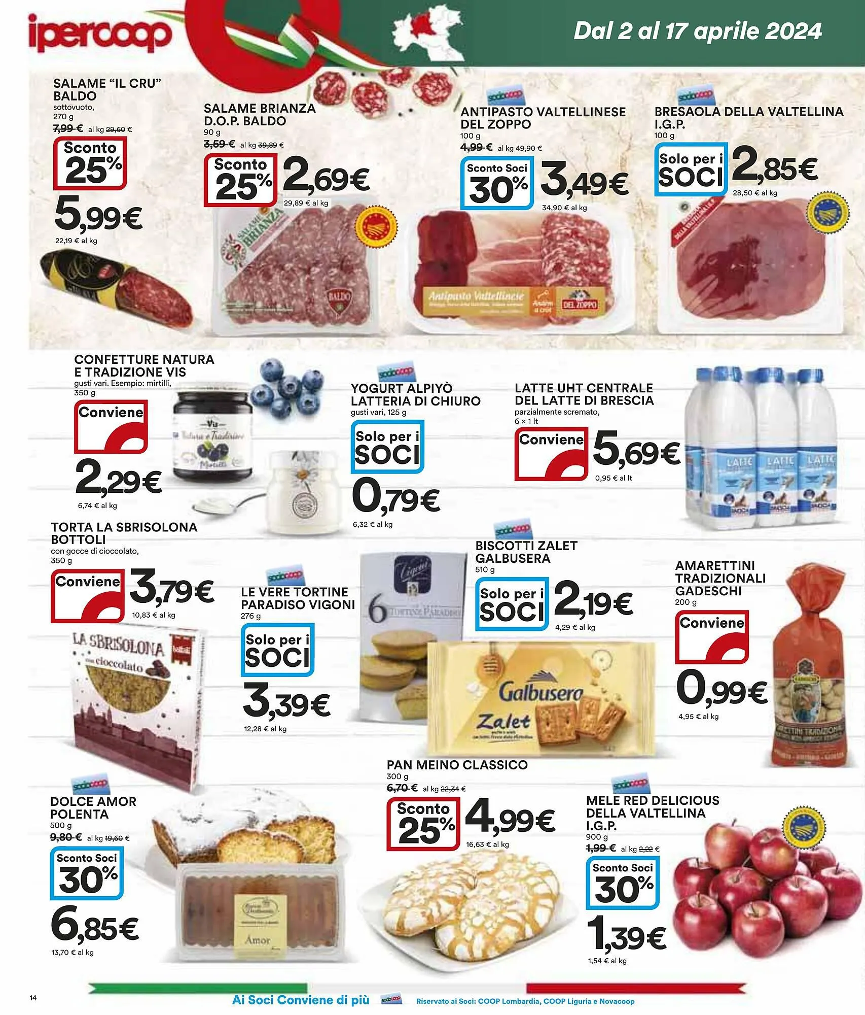 Volantino Ipercoop da 2 aprile a 17 aprile di 2024 - Pagina del volantino 14