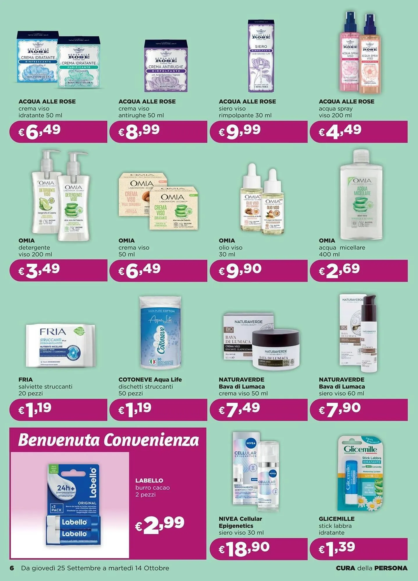 Volantino La Saponeria da 25 settembre a 14 ottobre di 2025 - Pagina del volantino 6