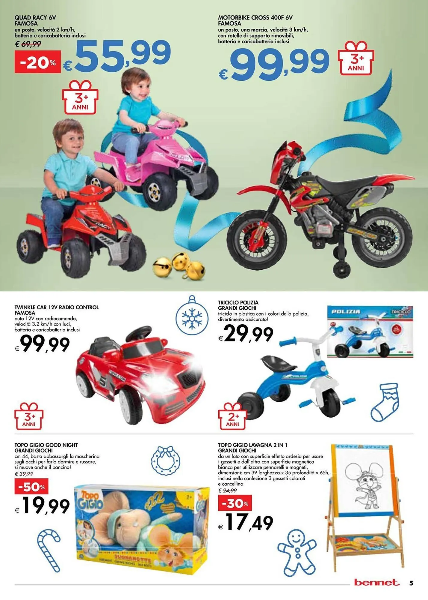 Volantino Bennet da 7 novembre a 24 dicembre di 2024 - Pagina del volantino 5