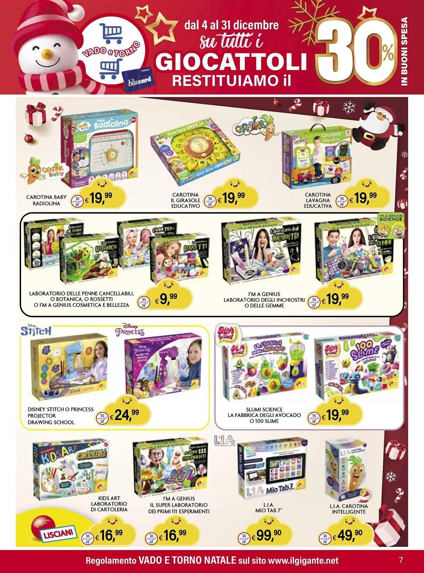 Volantino Il Gigante da 4 dicembre a 31 dicembre di 2025 - Pagina del volantino 7