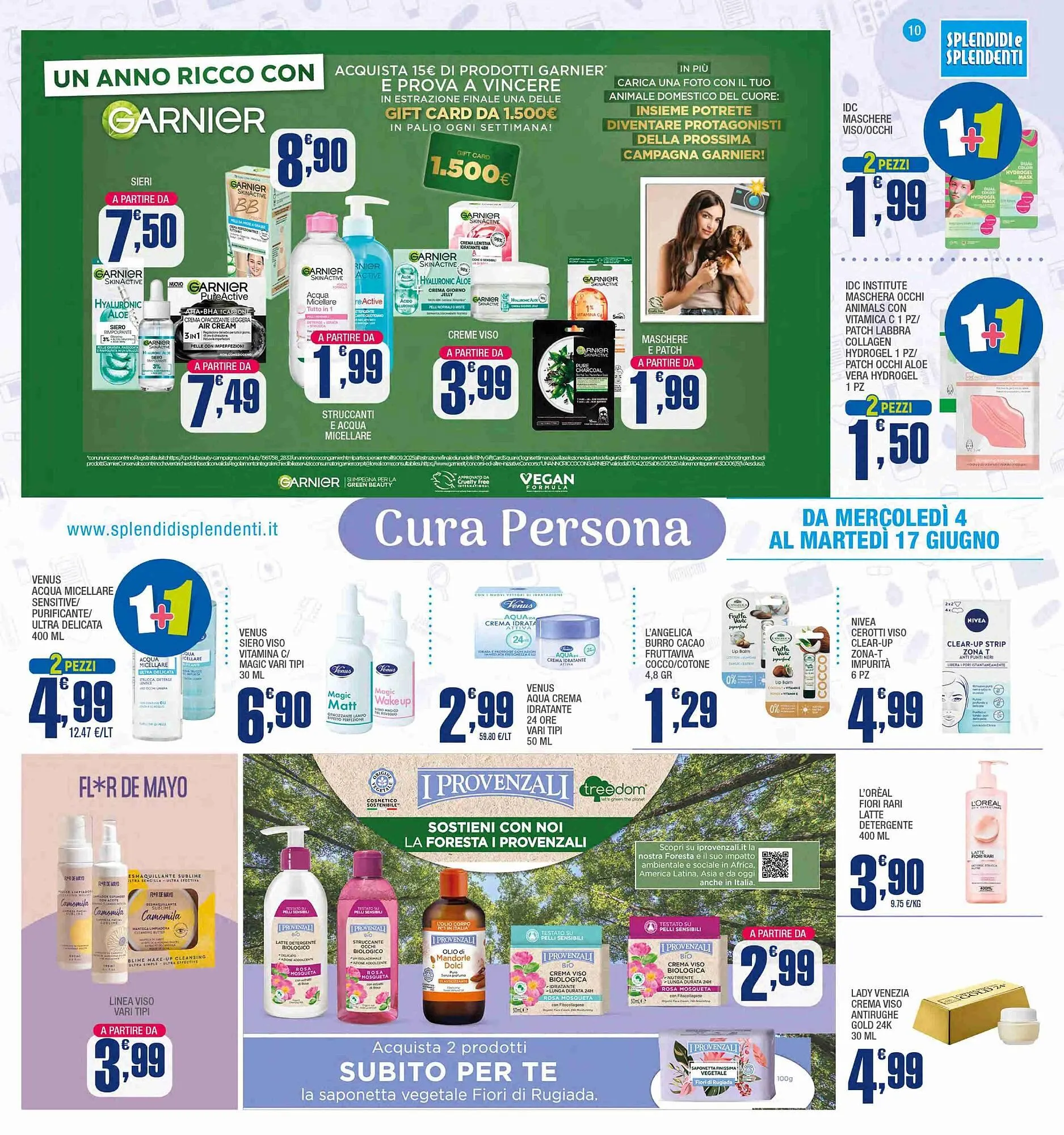 Volantino Splendidi e Splendenti da 4 giugno a 17 giugno di 2025 - Pagina del volantino 10