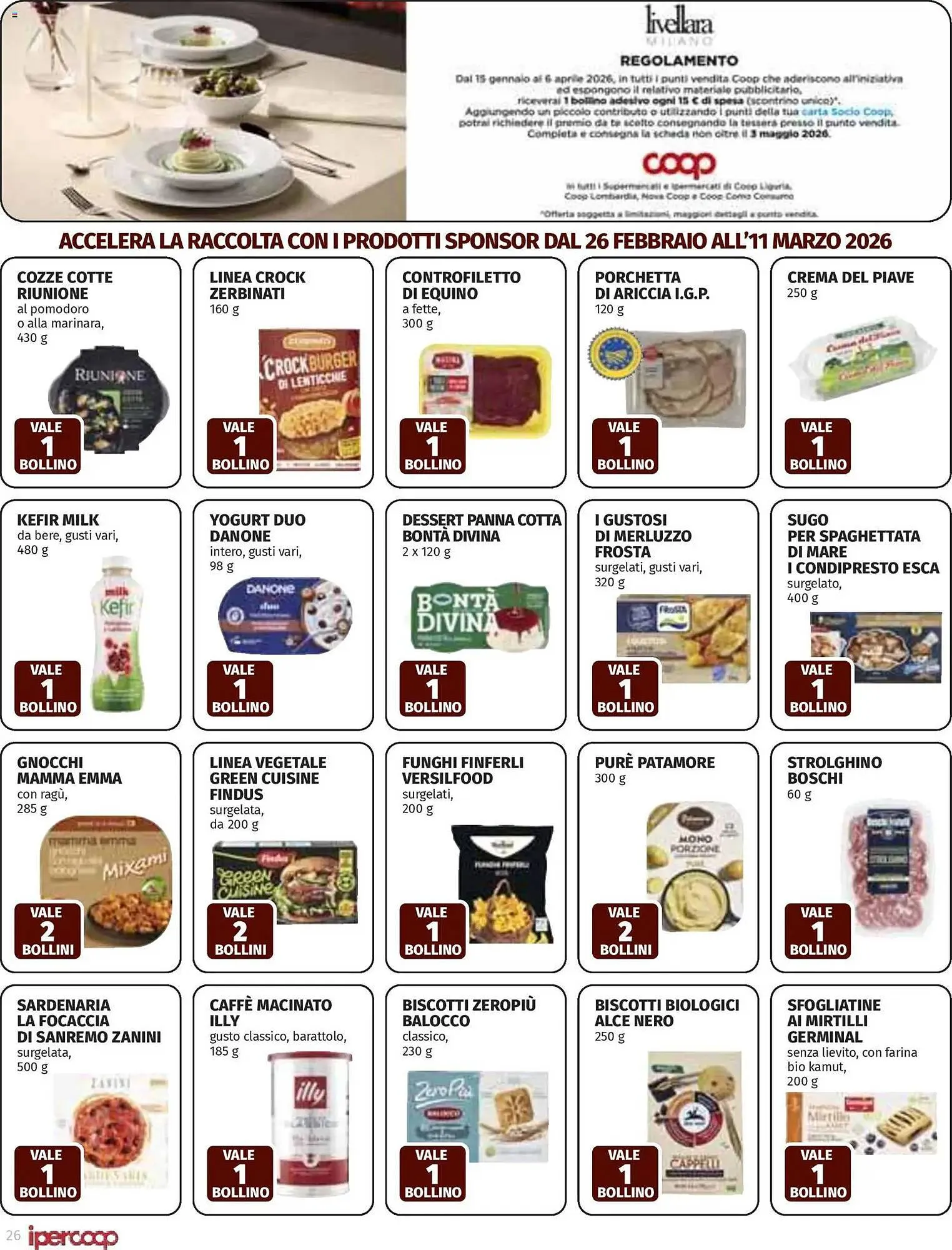 Volantino Ipercoop da 26 febbraio a 11 marzo di 2026 - Pagina del volantino 26