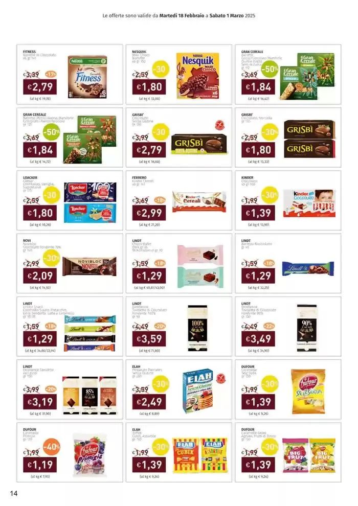 Lo sfizio dell'affettato il sano sapore del mare da 18 febbraio a 1 marzo di 2025 - Pagina del volantino 14