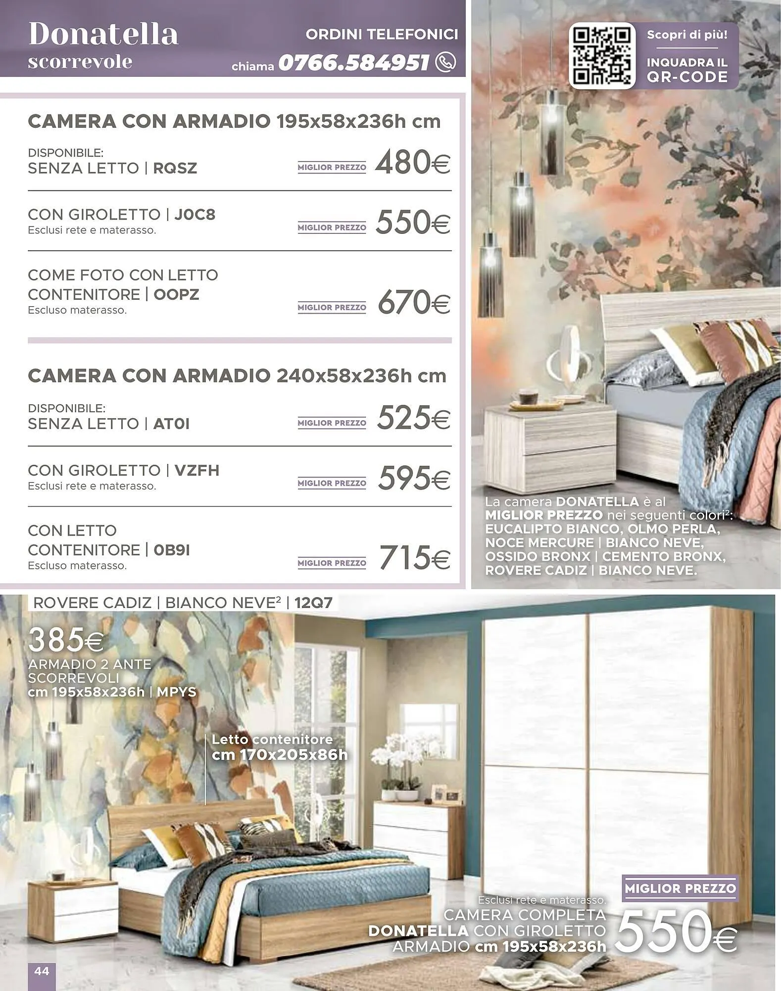 Volantino Mondo Convenienza da 1 aprile a 1 settembre di 2024 - Pagina del volantino 44