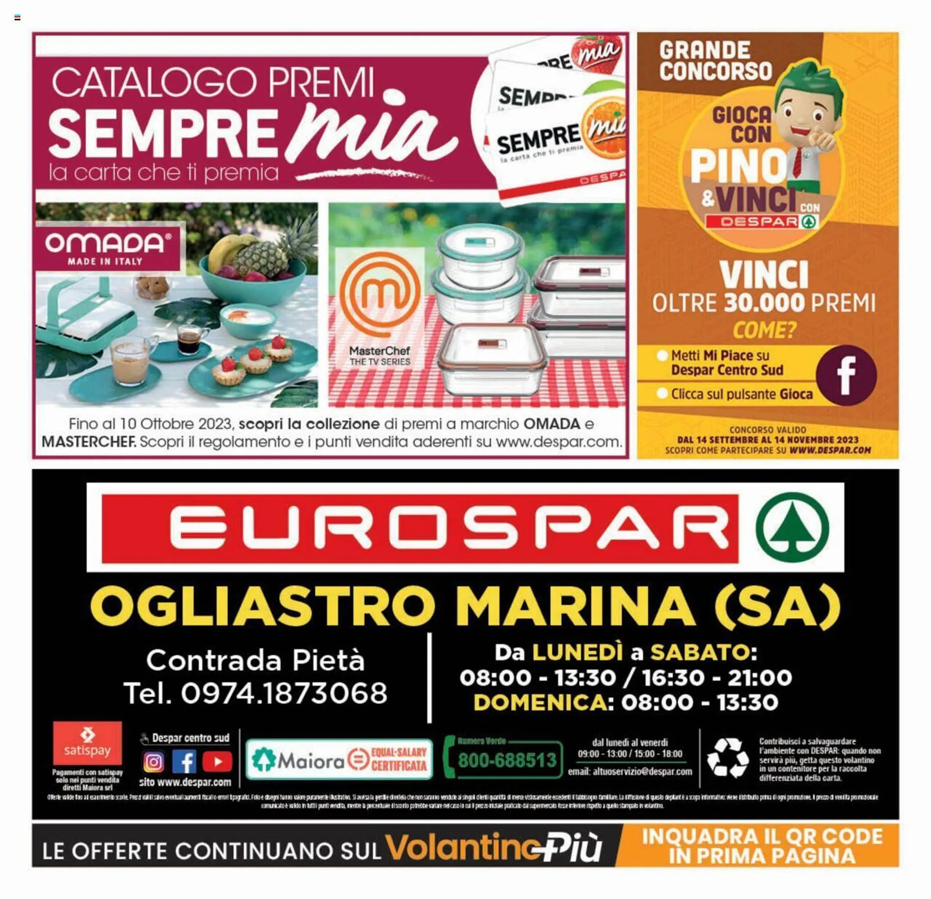 Volantino Eurospar da 14 settembre a 21 settembre di 2023 - Pagina del volantino 12