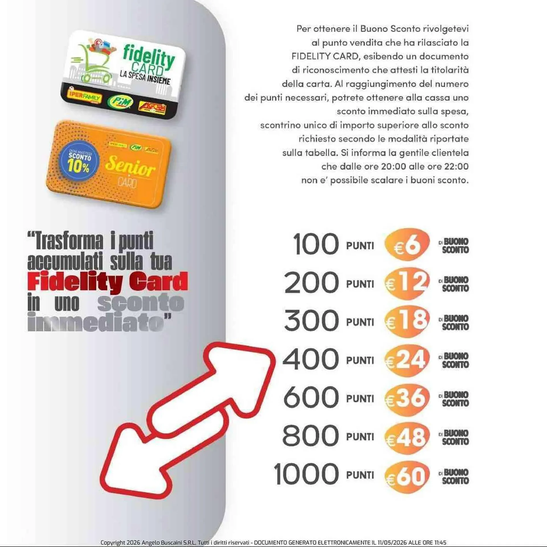 Volantino Iperfamily da 11 maggio a 31 gennaio di 2027 - Pagina del volantino 2