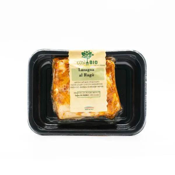 Lasagne al Ragù Così Bio Golfera 250 G