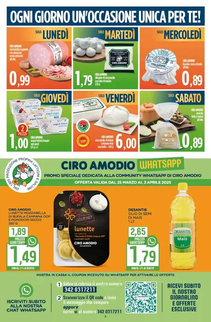 Il fresco quotidiano da 25 marzo a 3 aprile di 2025 - Pagina del volantino 5