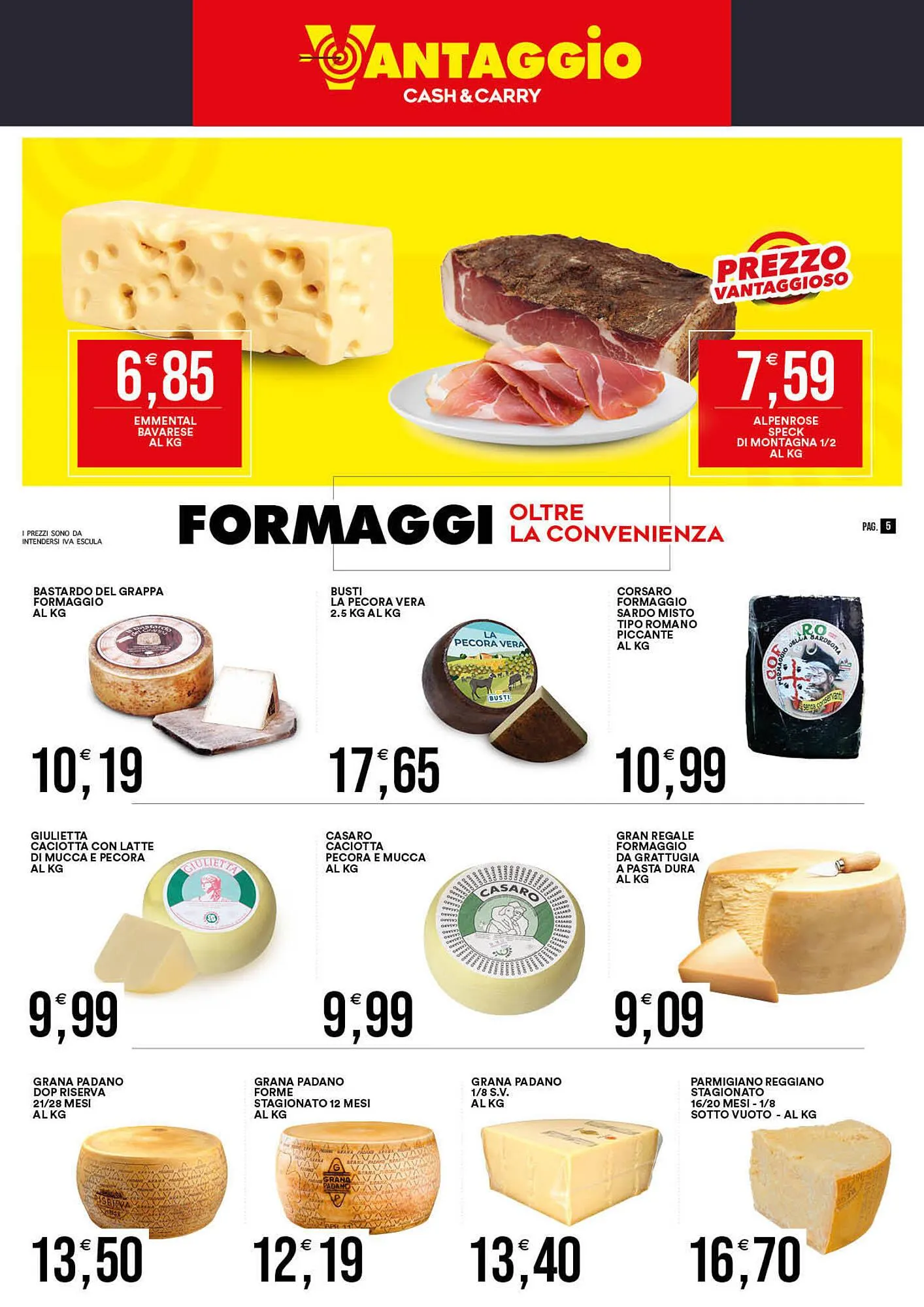 Volantino Vantaggio Cash&Carry da 25 agosto a 6 settembre di 2025 - Pagina del volantino 5