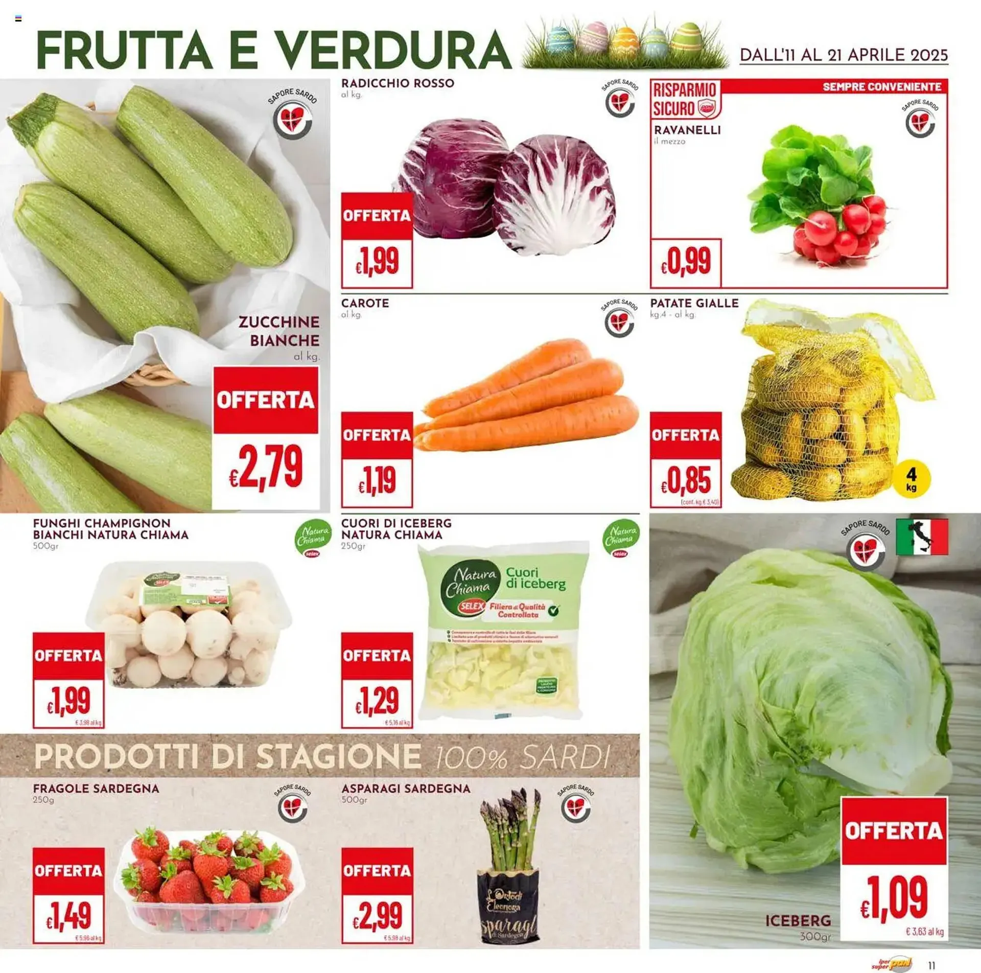 Volantino Pan da 11 aprile a 21 aprile di 2025 - Pagina del volantino 11