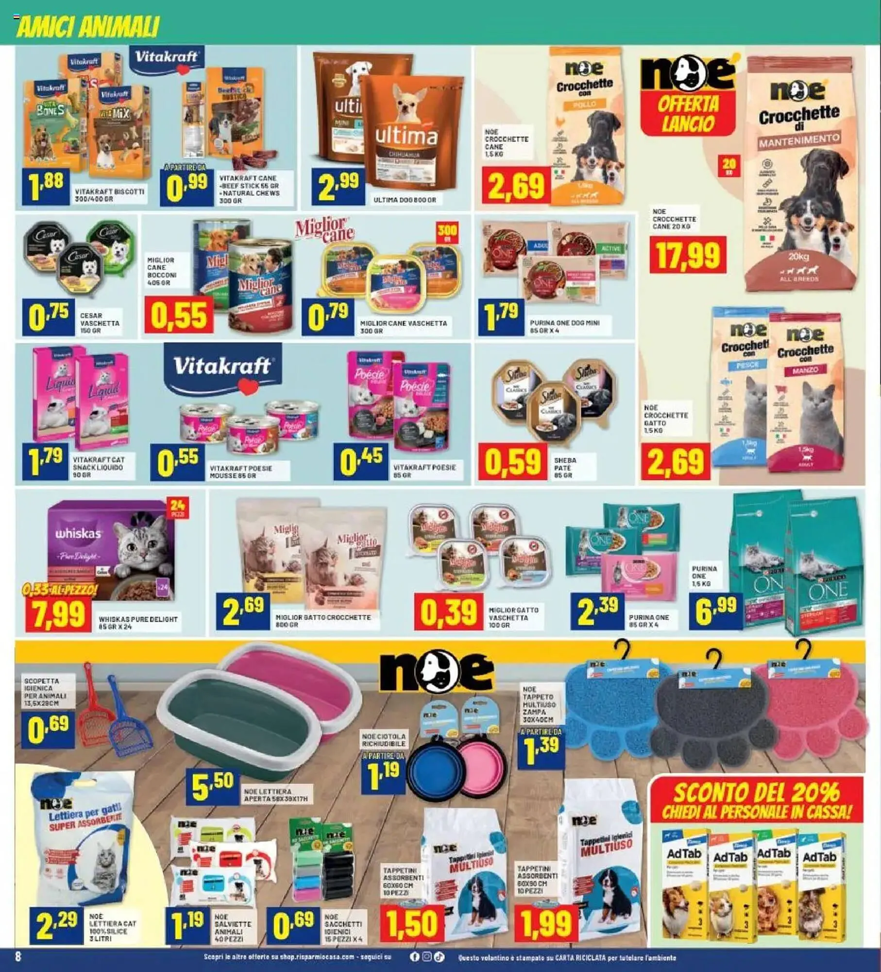 Volantino Risparmio Casa da 28 agosto a 13 settembre di 2025 - Pagina del volantino 8