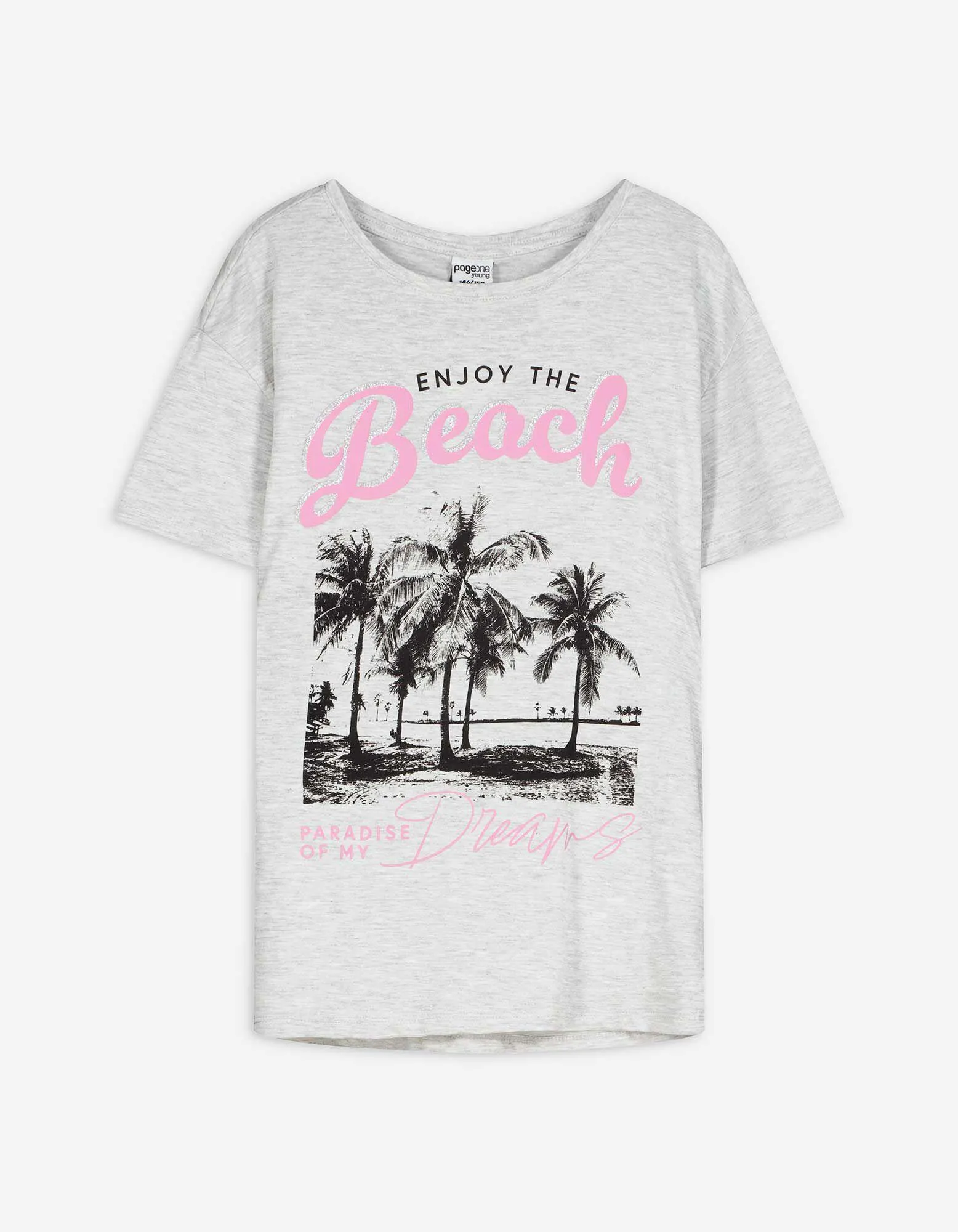 T-shirt - Stampa - grigio chiaro