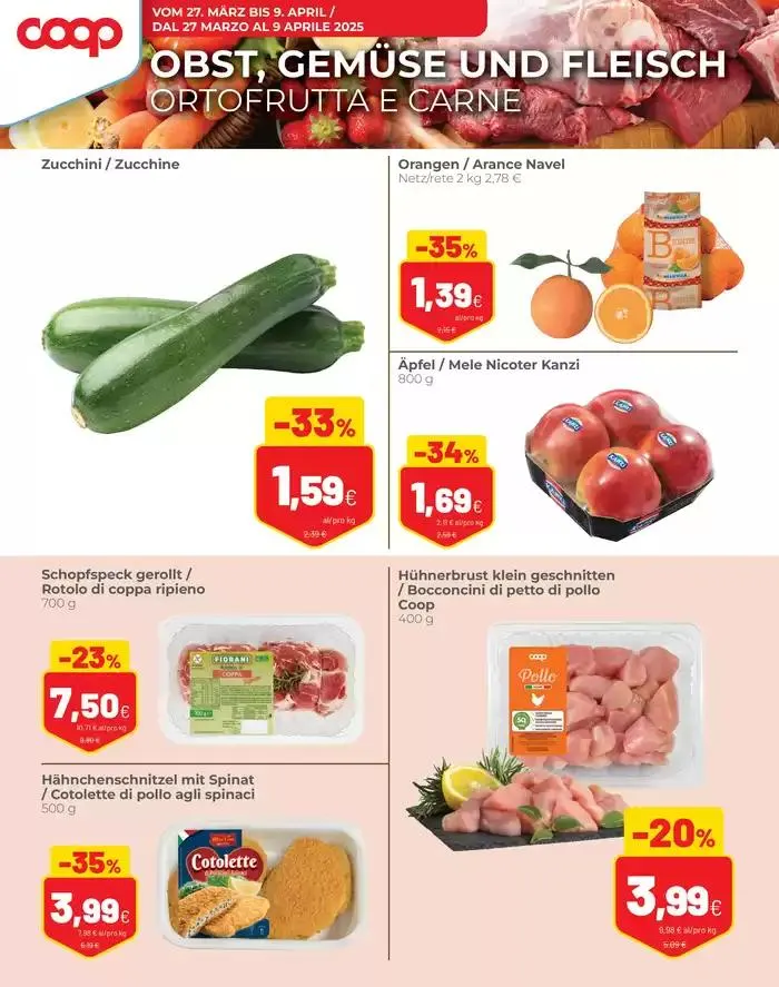 Angebote offferte da 27 marzo a 9 aprile di 2025 - Pagina del volantino 2