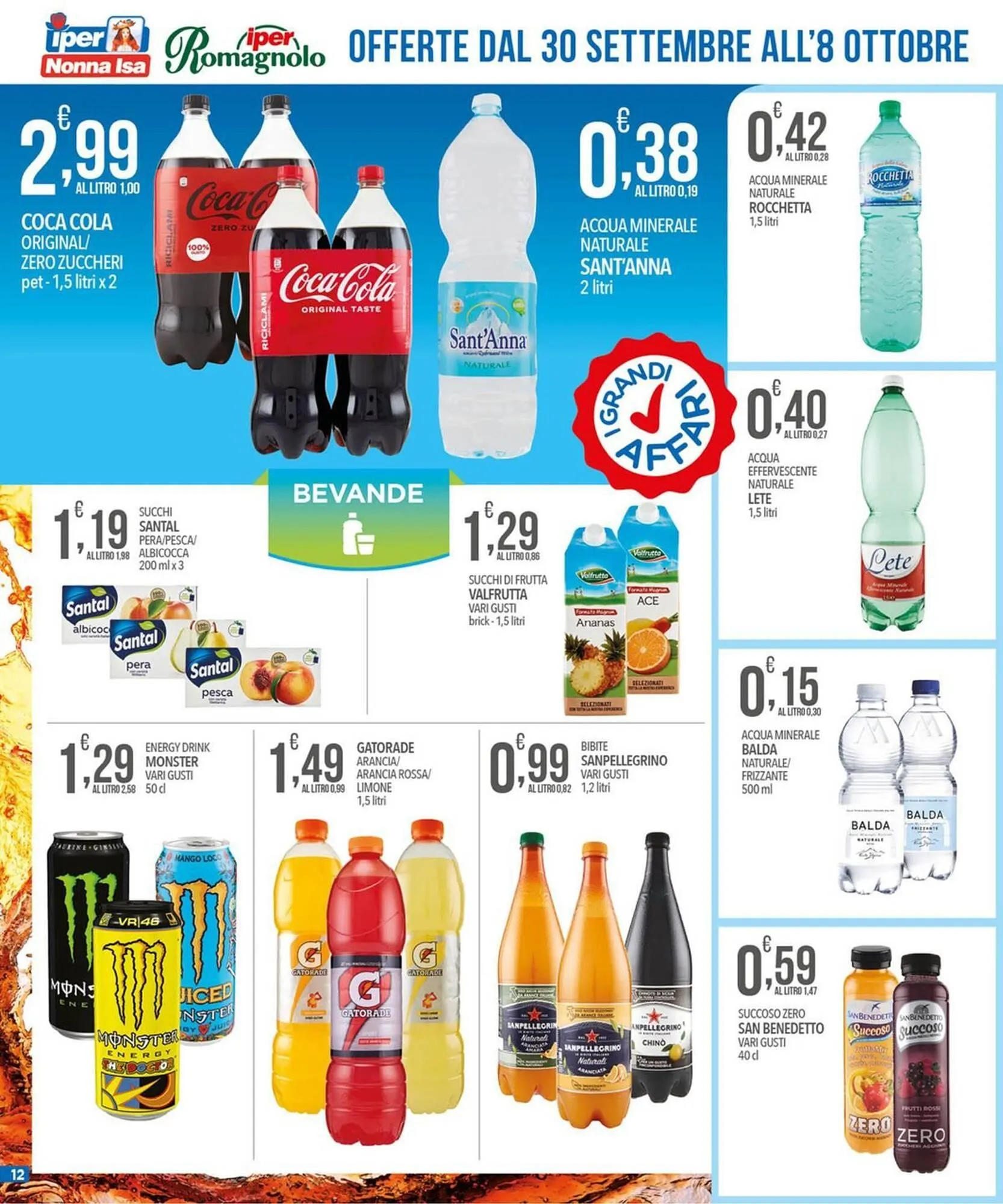 Volantino Iper Nonna Isa da 30 settembre a 8 ottobre di 2025 - Pagina del volantino 12
