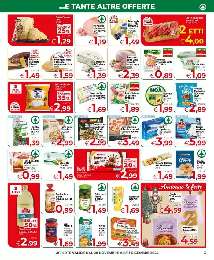 Sottocosto da 28 novembre a 7 dicembre di 2024 - Pagina del volantino 3