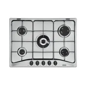 PIANO COTTURA 70CM 4 FUOCHI +1TRIPLA CORONA INOX