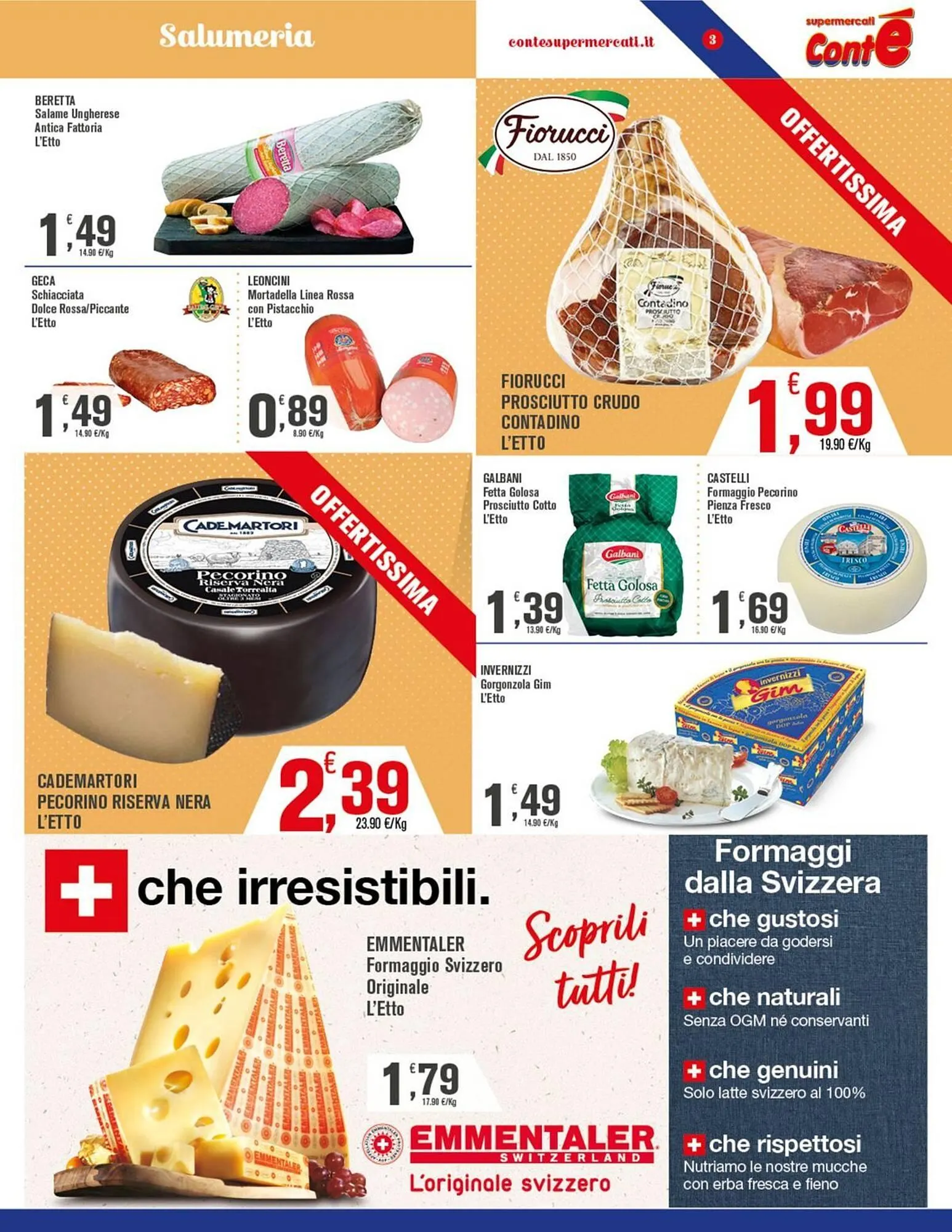 Volantino Conté Supermercati da 19 giugno a 29 giugno di 2025 - Pagina del volantino 3