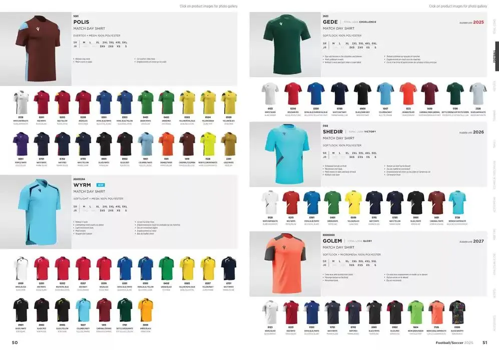 Football/Soccer 2025 Catalogue da 11 febbraio a 31 dicembre di 2025 - Pagina del volantino 27