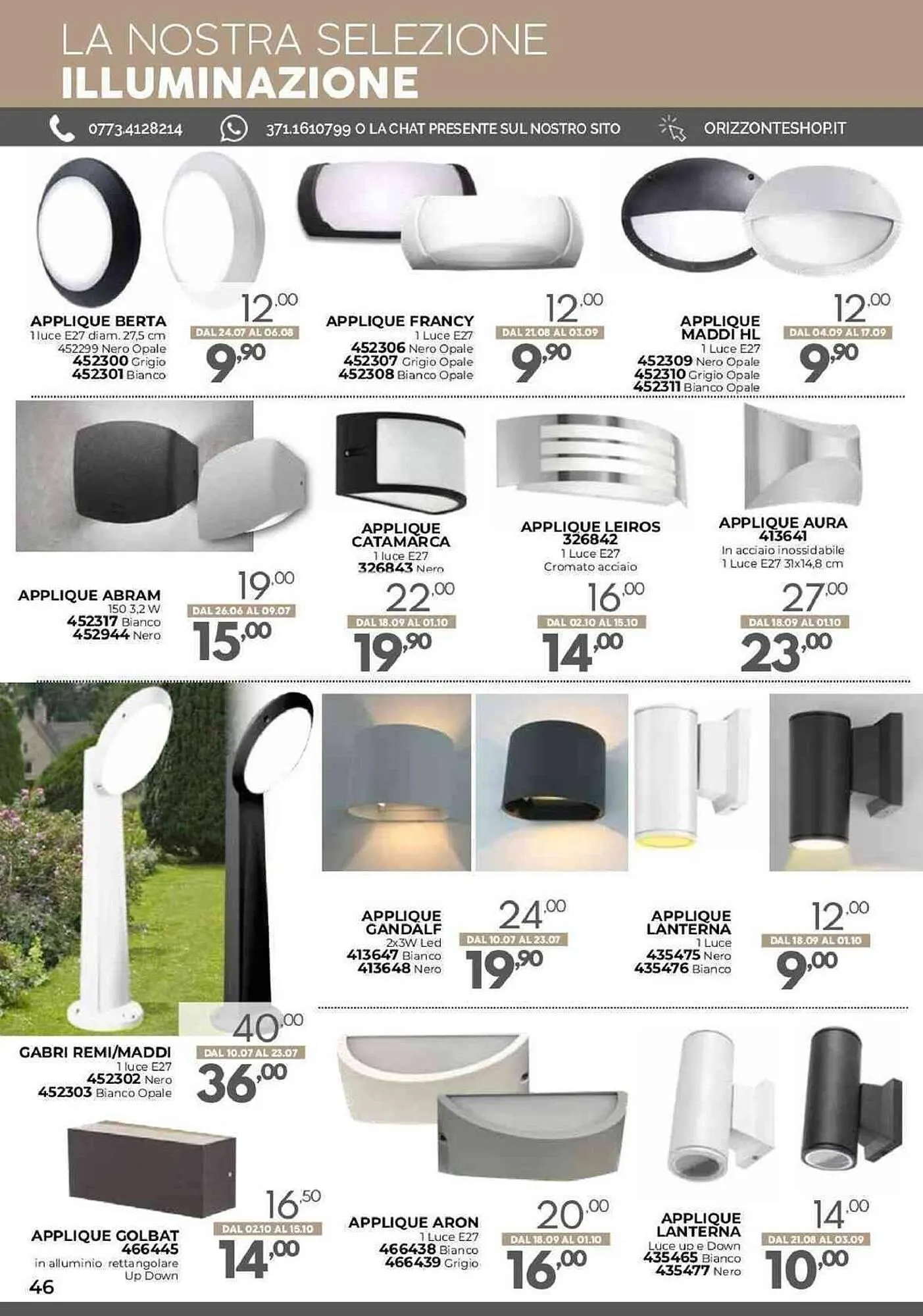 Volantino Orizzonte da 25 luglio a 31 dicembre di 2023 - Pagina del volantino 46