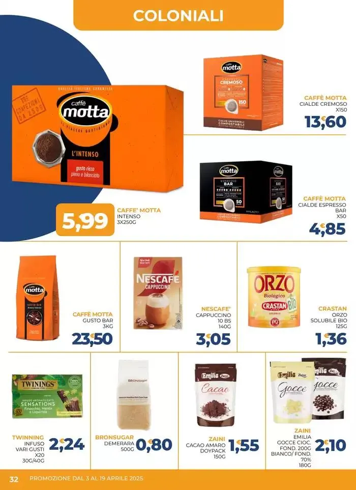 Promozione dal 3 al 19 aprile da 3 aprile a 19 aprile di 2025 - Pagina del volantino 32