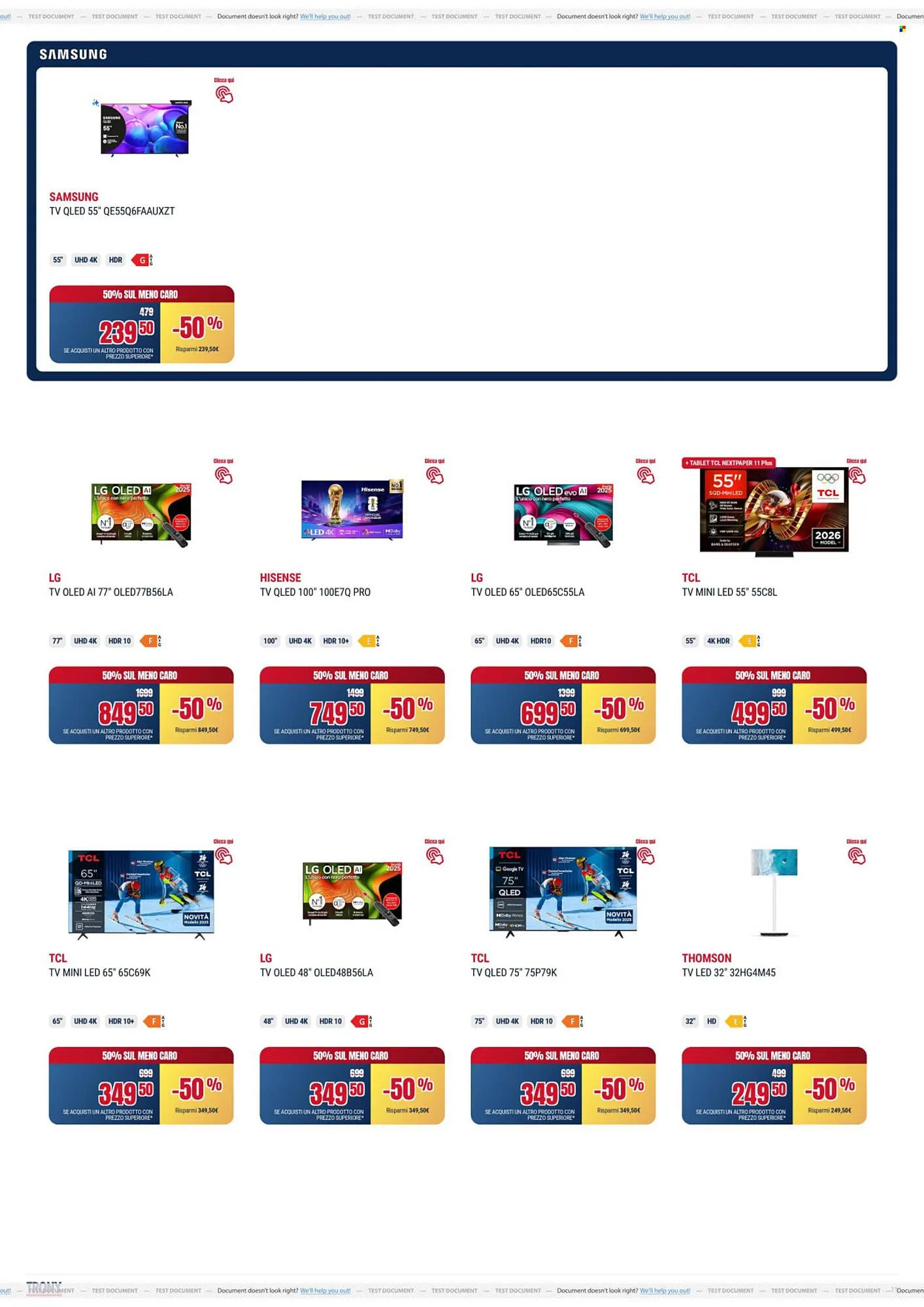 Volantino Trony da 28 aprile a 20 maggio di 2026 - Pagina del volantino 11