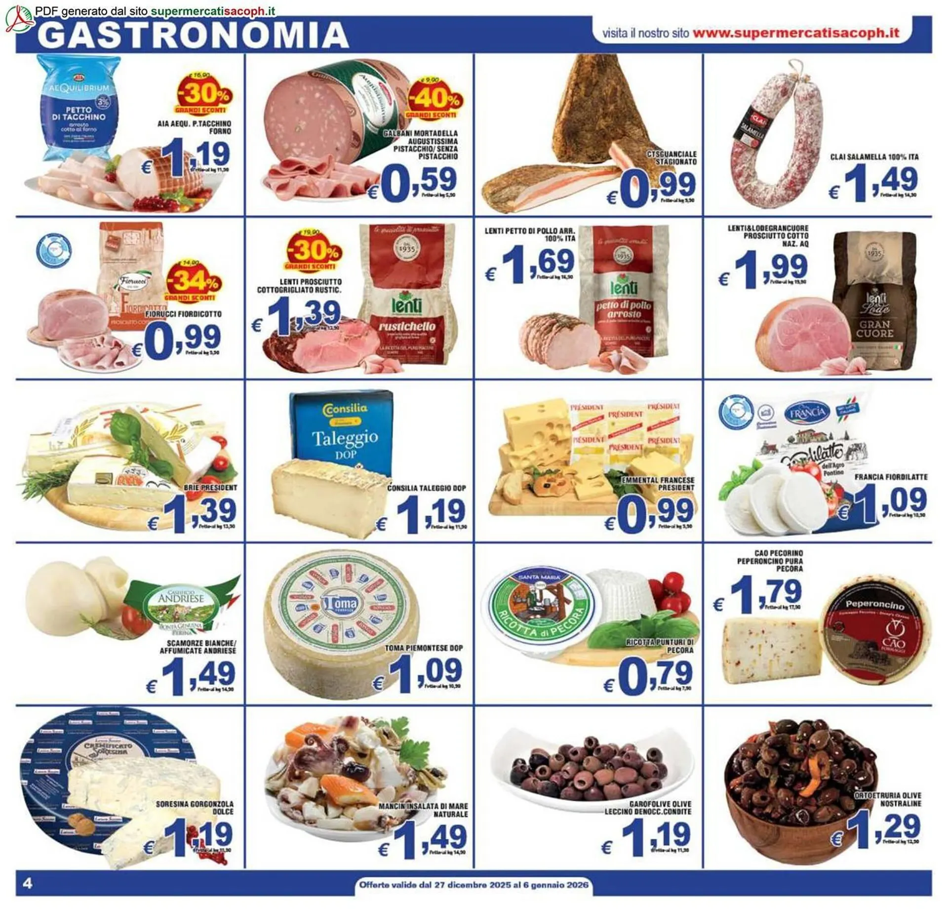 Volantino Sacoph da 27 dicembre a 6 gennaio di 2026 - Pagina del volantino 4