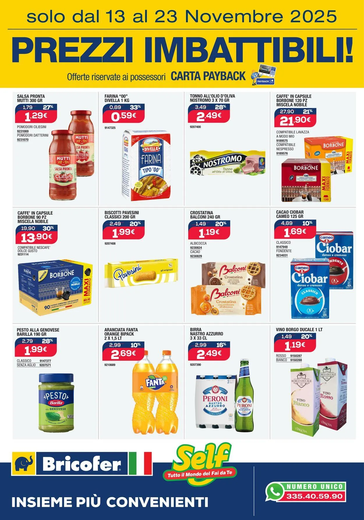 Self - Perugia Volantino attuale da 23 novembre a 7 dicembre di 2025 - Pagina del volantino 12
