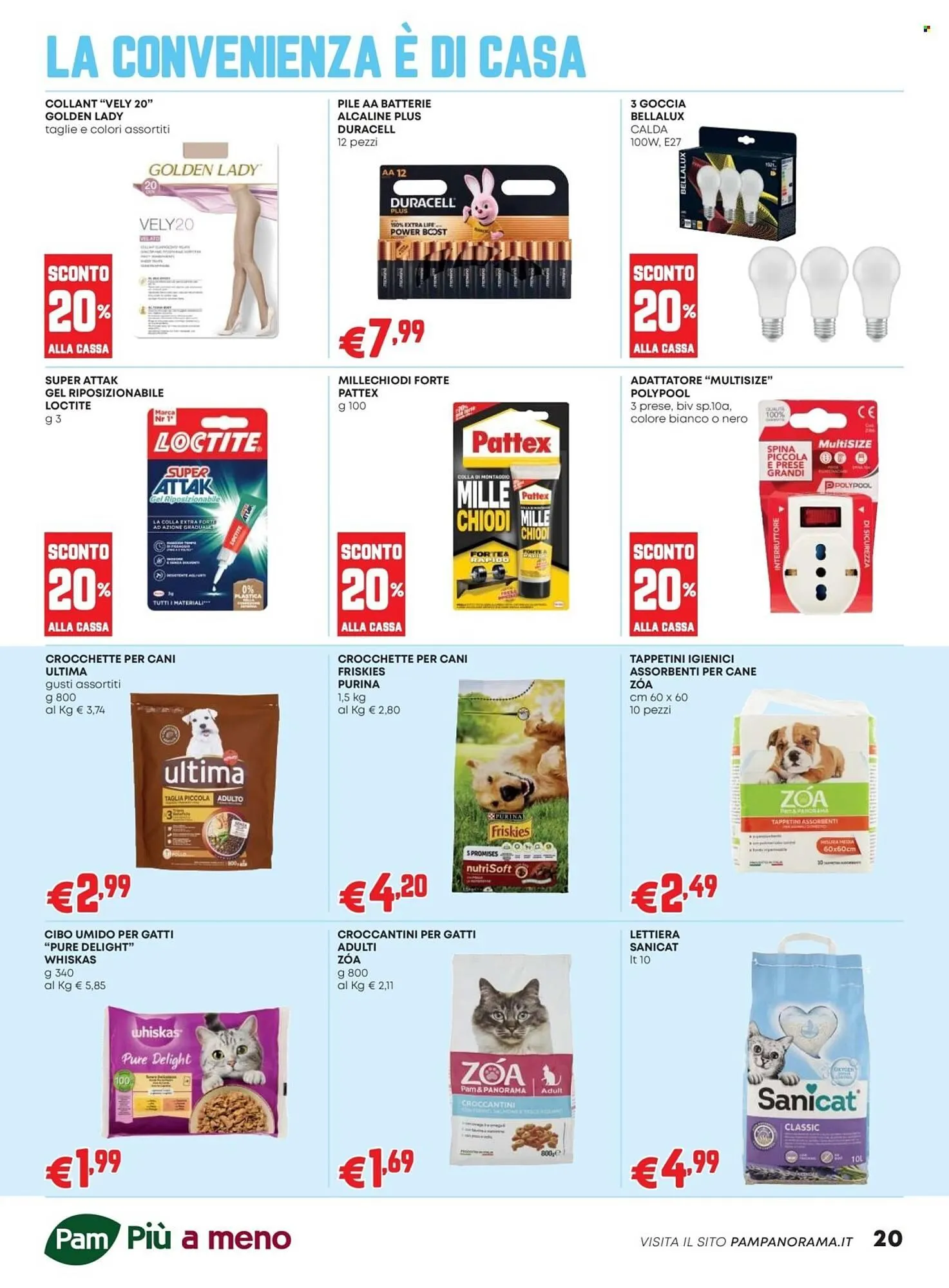 Volantino Pam da 7 maggio a 20 maggio di 2026 - Pagina del volantino 20