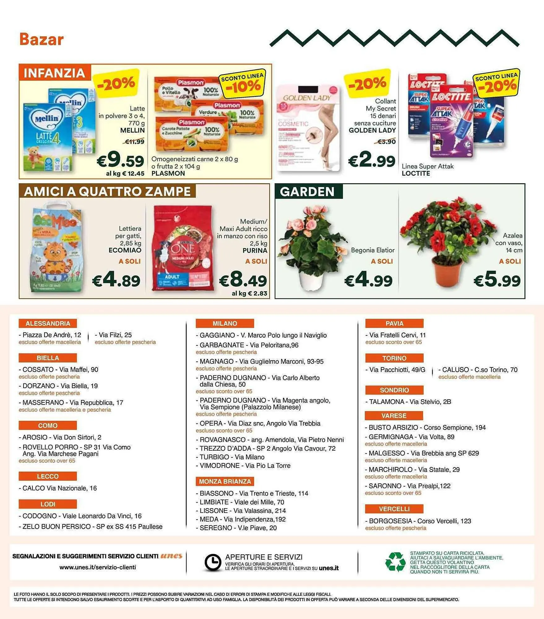 Volantino Unes da 20 marzo a 2 aprile di 2024 - Pagina del volantino 20