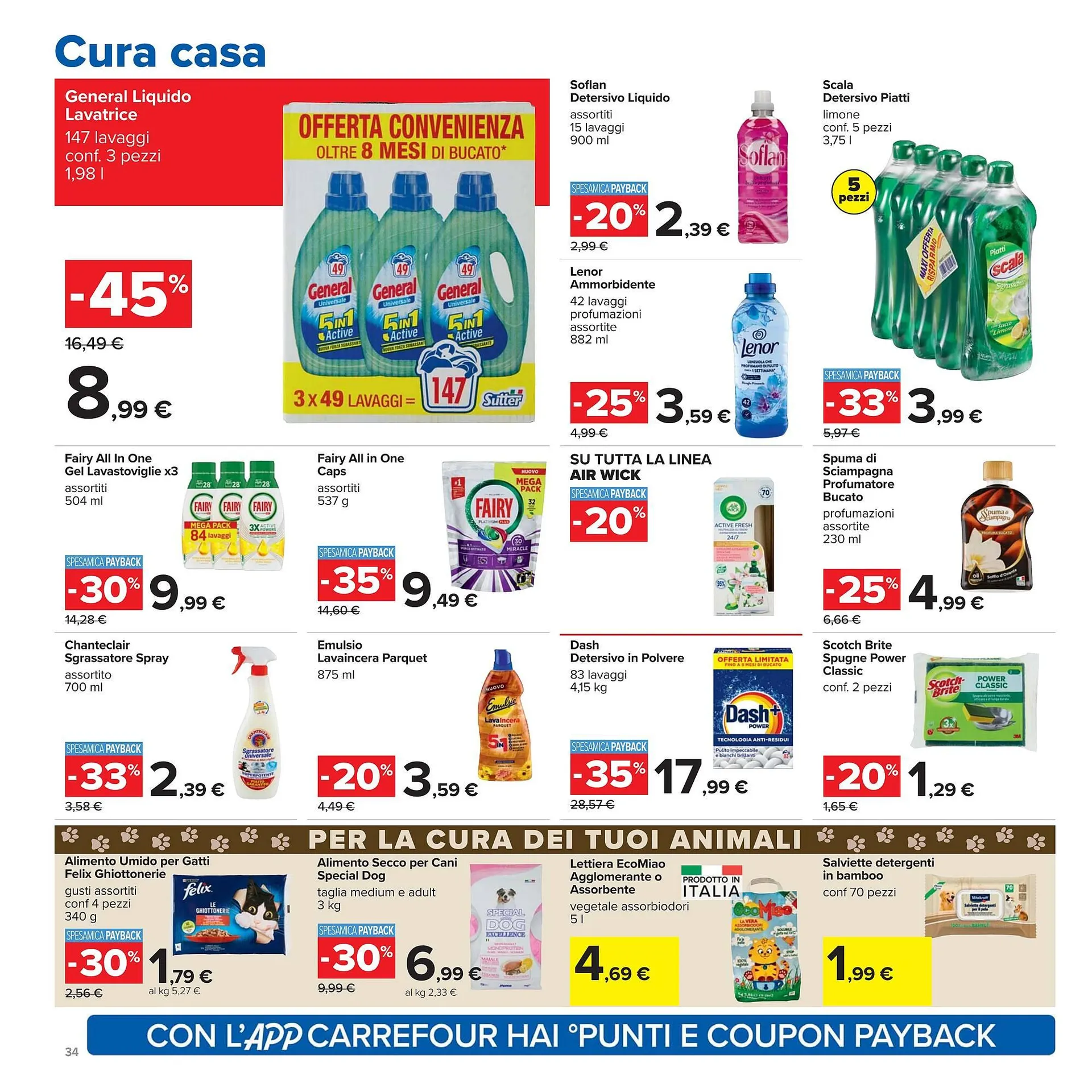 Volantino Carrefour da 24 marzo a 6 aprile di 2026 - Pagina del volantino 34